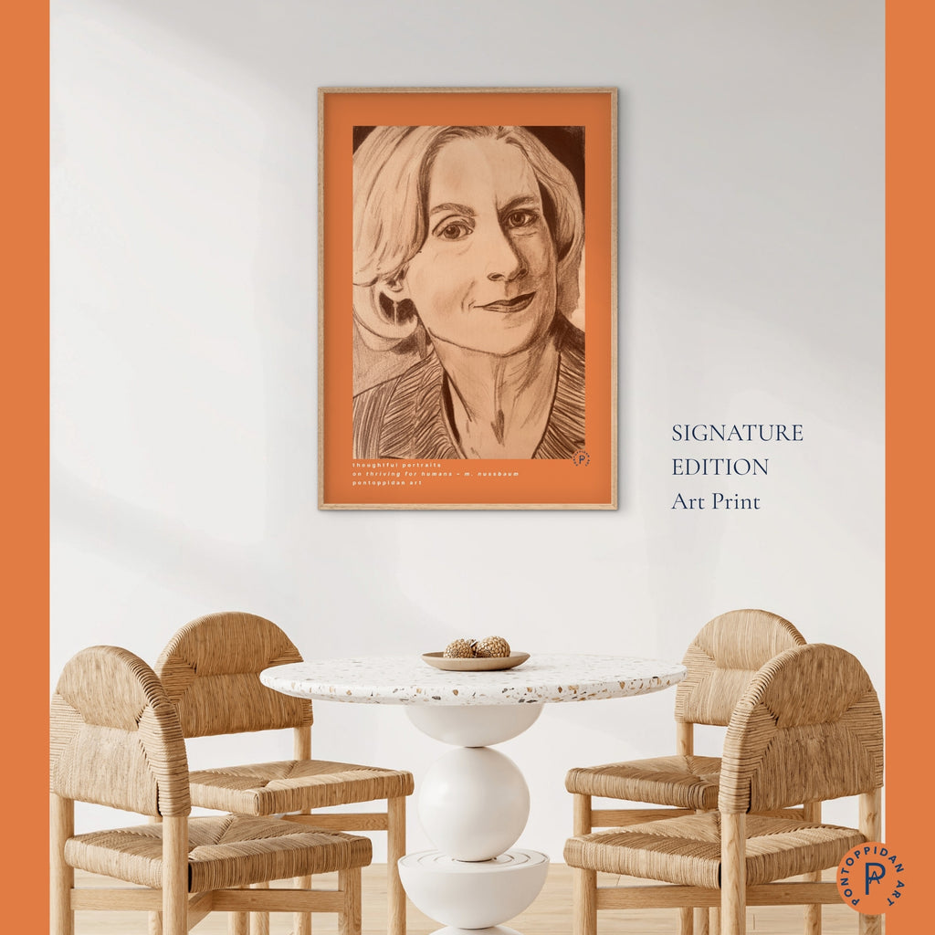 On Thriving for Humans – Kunstplakat