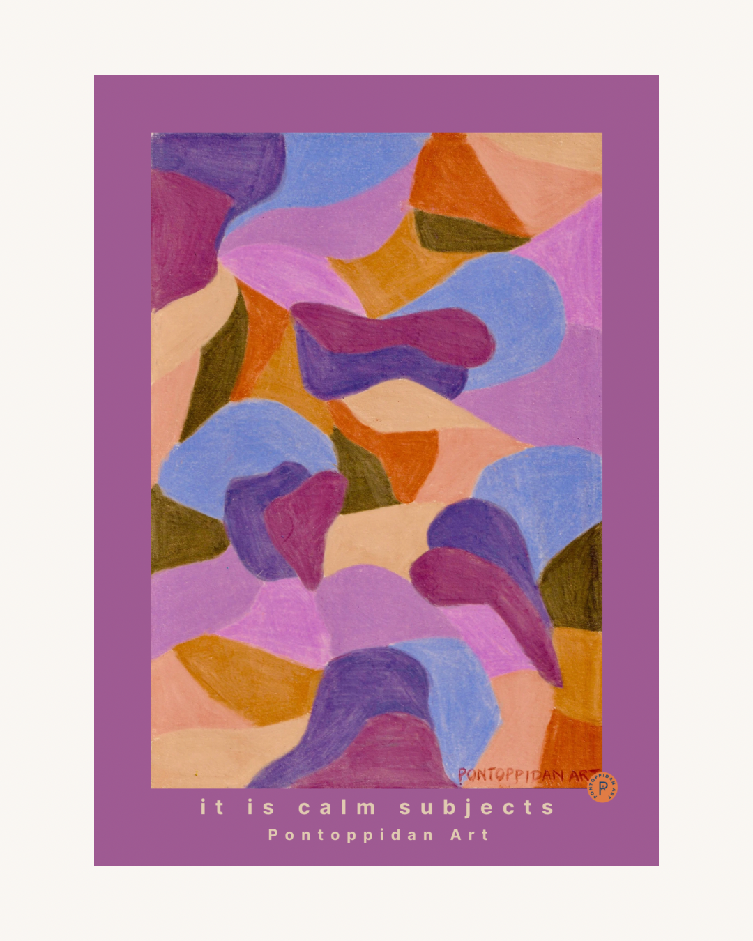 It is calm subjects - Plakat