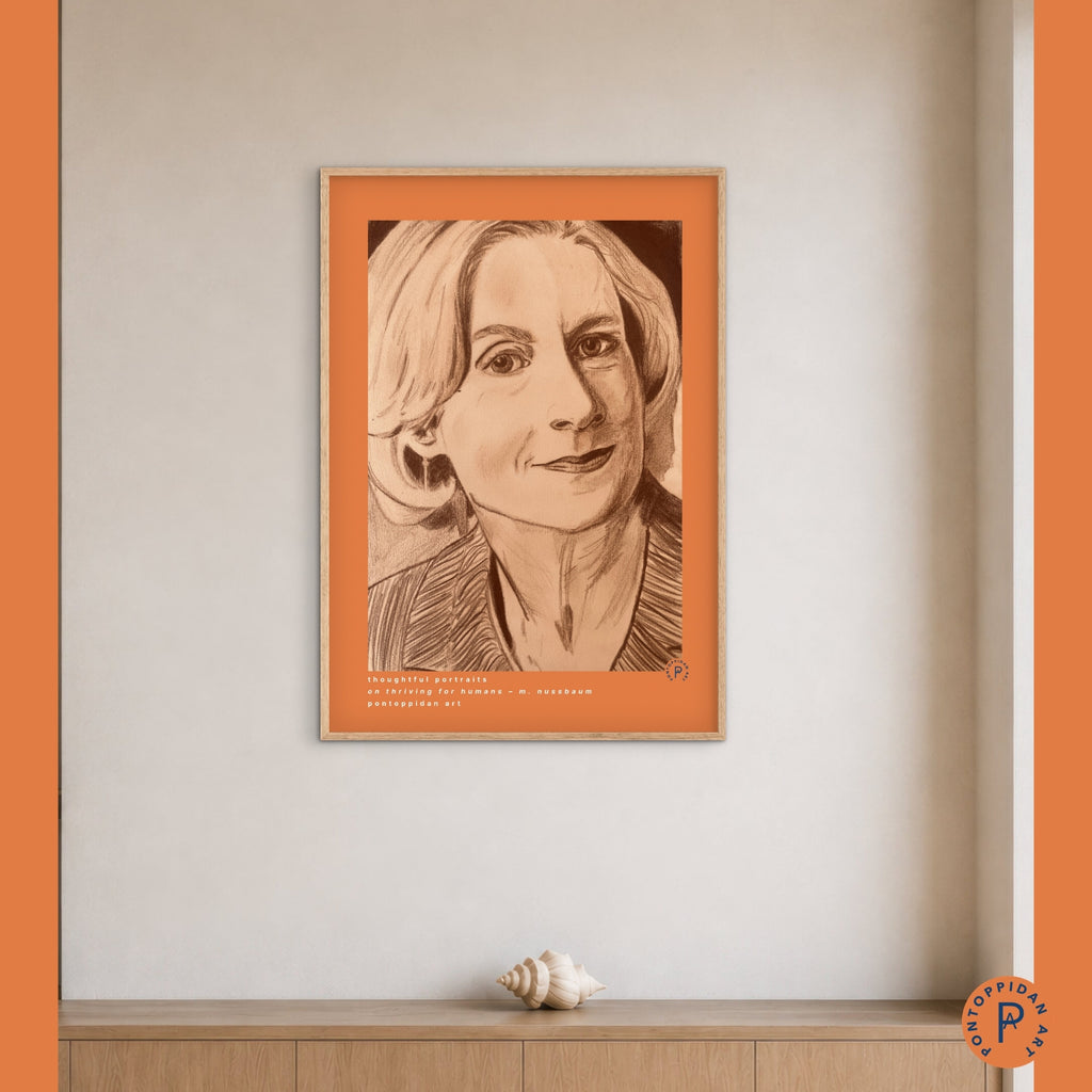 On Thriving for Humans – Kunstplakat