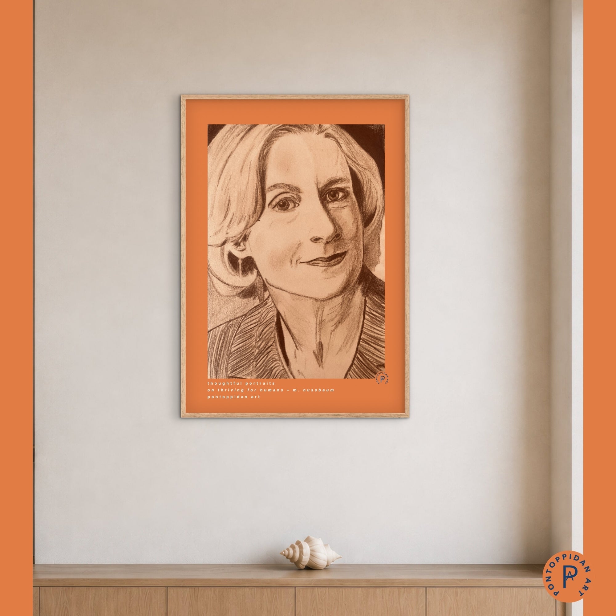On Thriving for Humans – Kunstplakat