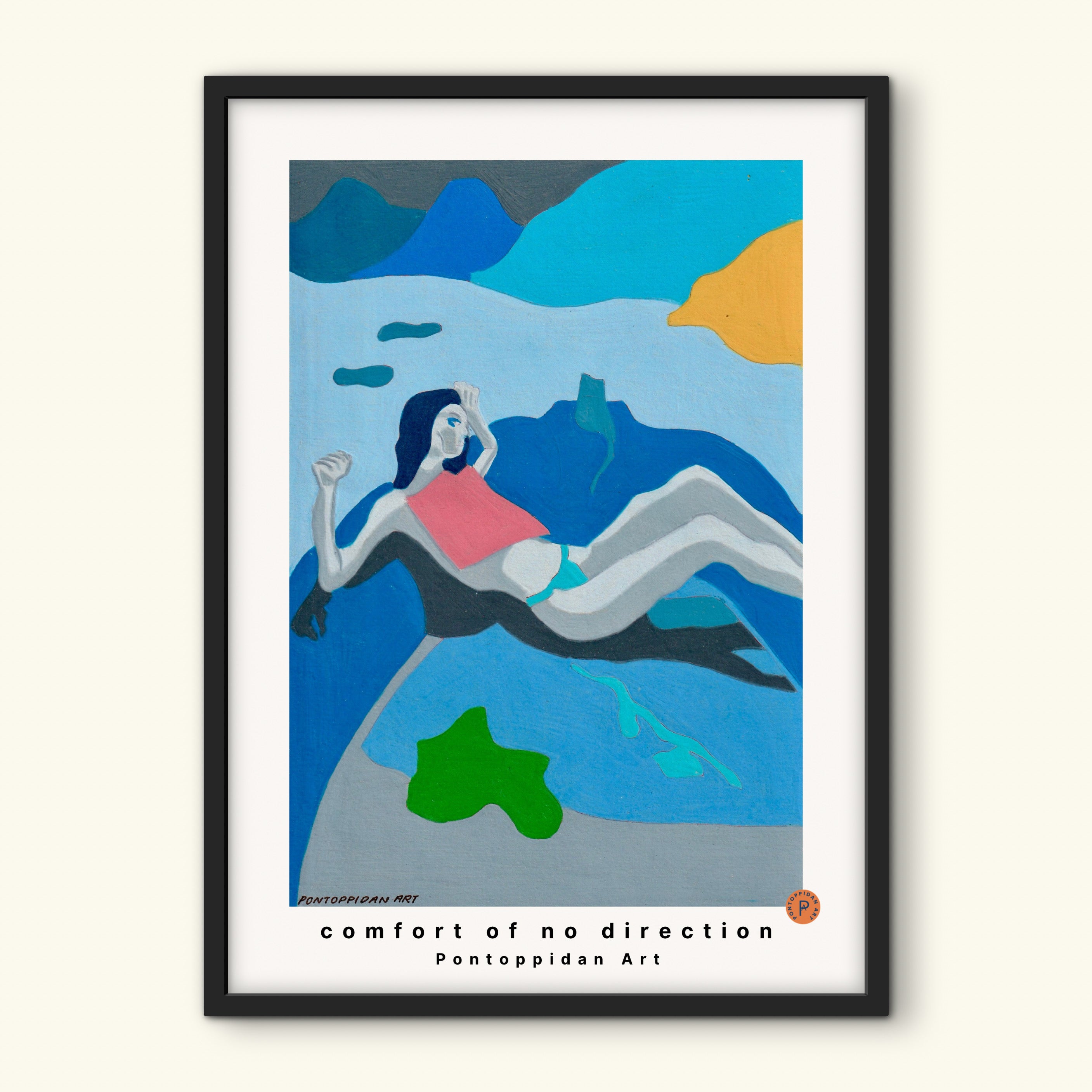 Comfort of no direction - Plakat