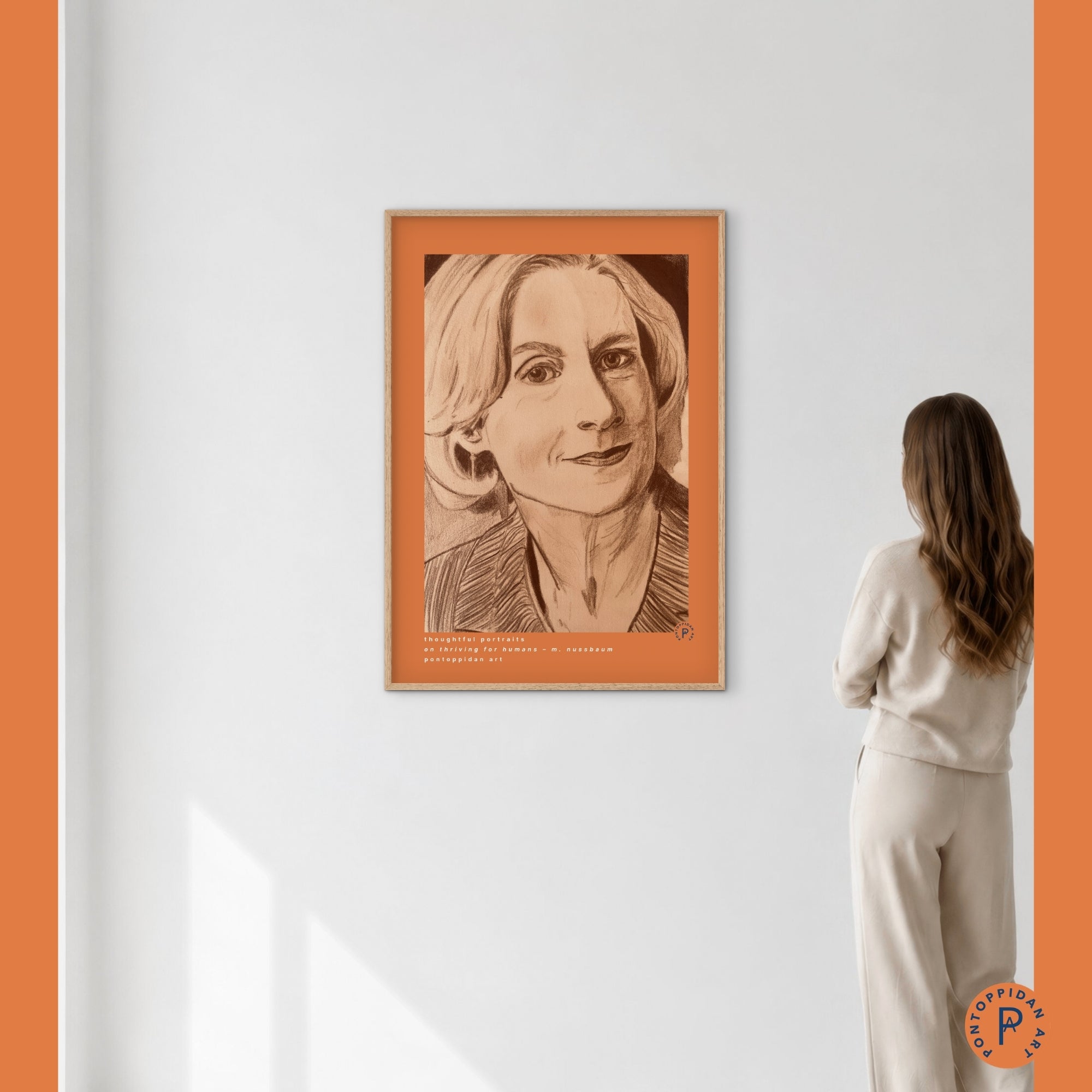 On Thriving for Humans – Kunstplakat