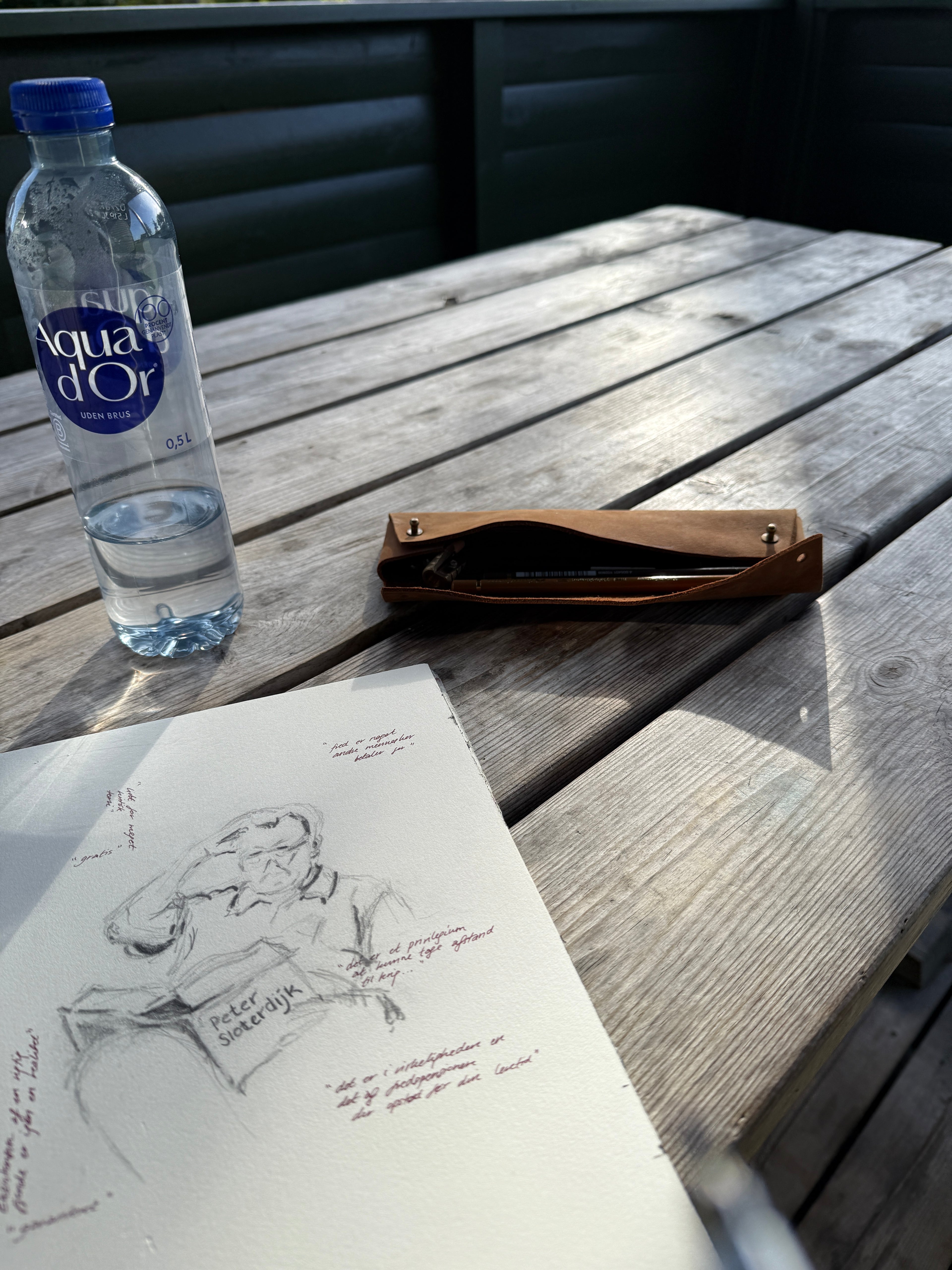 Privilegie Pacifisme - Unikt værk 30x40 cm