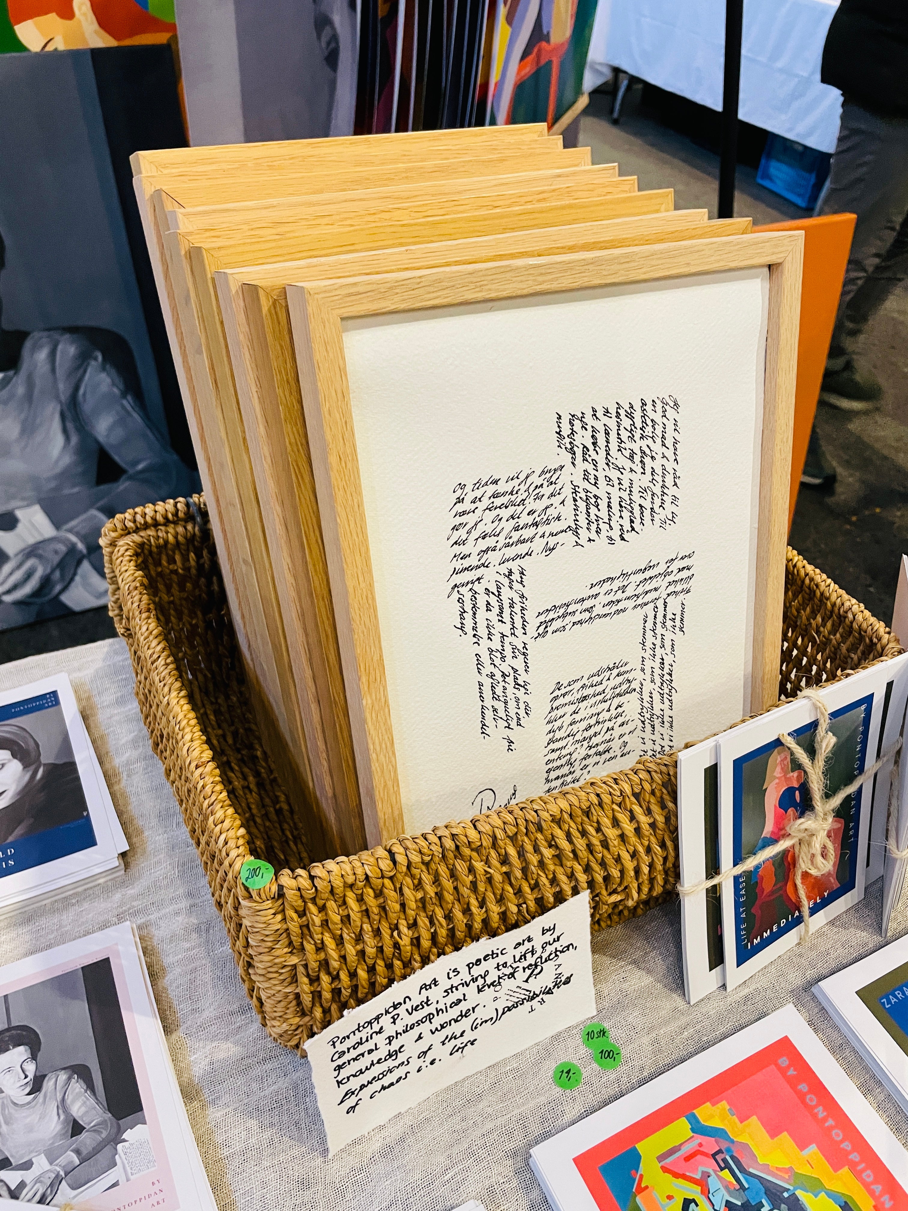 Philosophical Poetry - Mulighedernes Kaos - Unika 20x30 cm