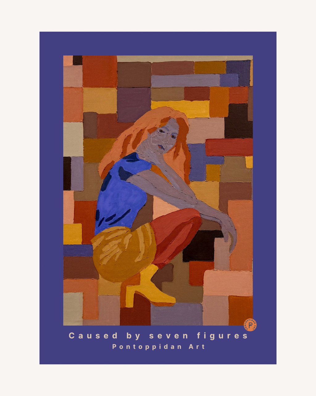 Caused by seven figures - Plakat