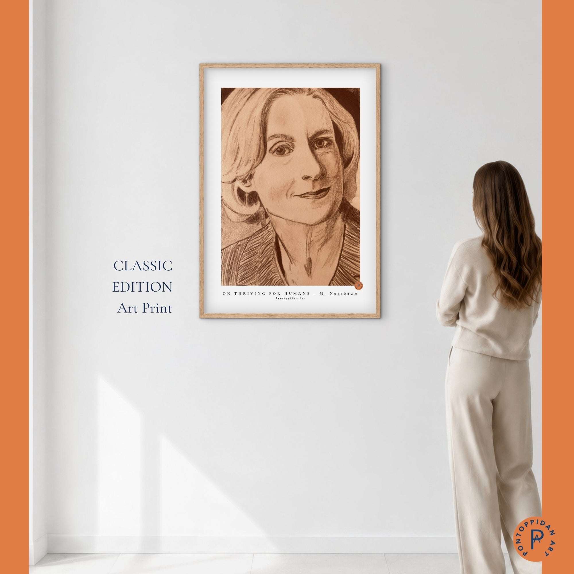 On Thriving for Humans – Kunstplakat