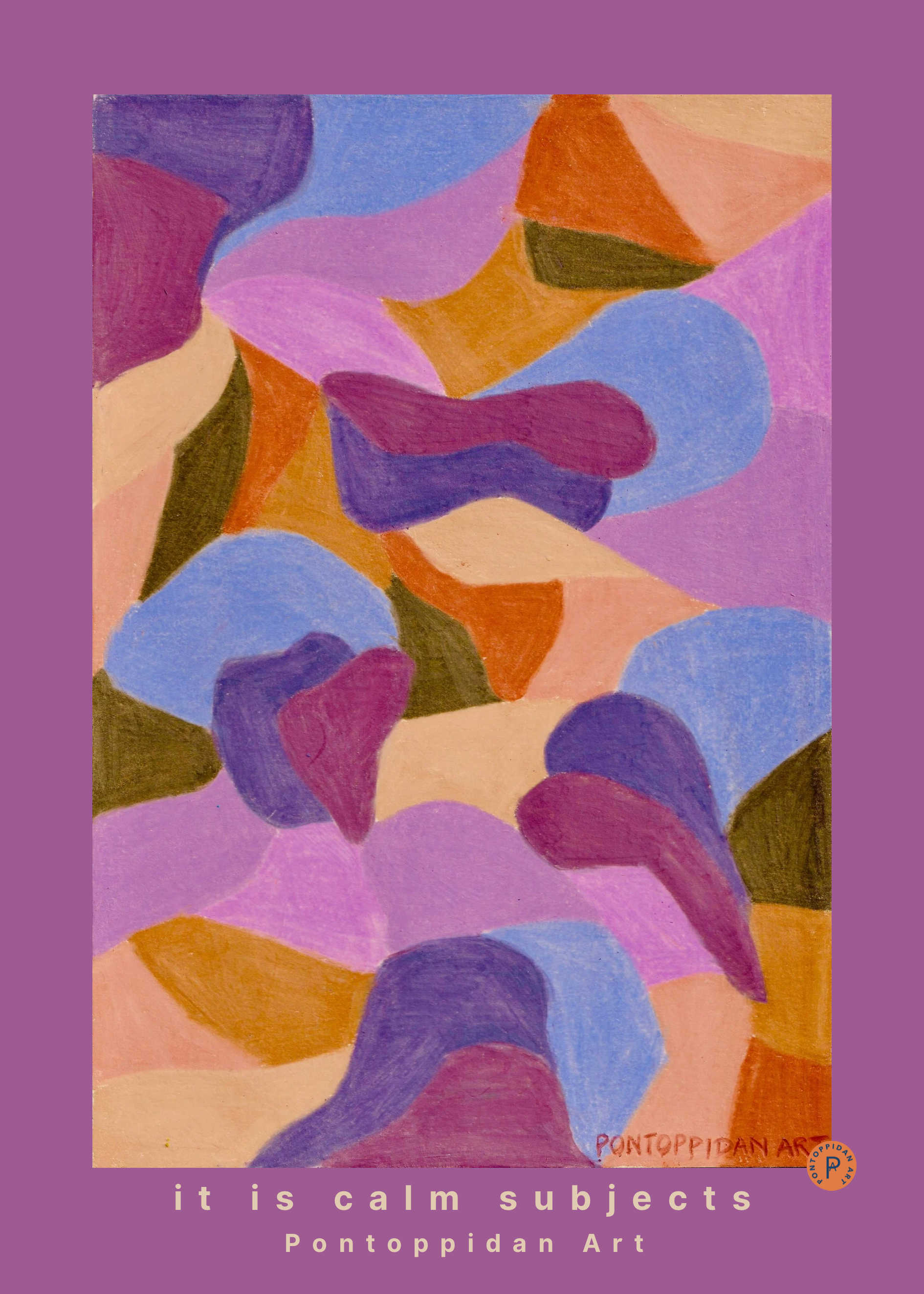 It is calm subjects - Plakat