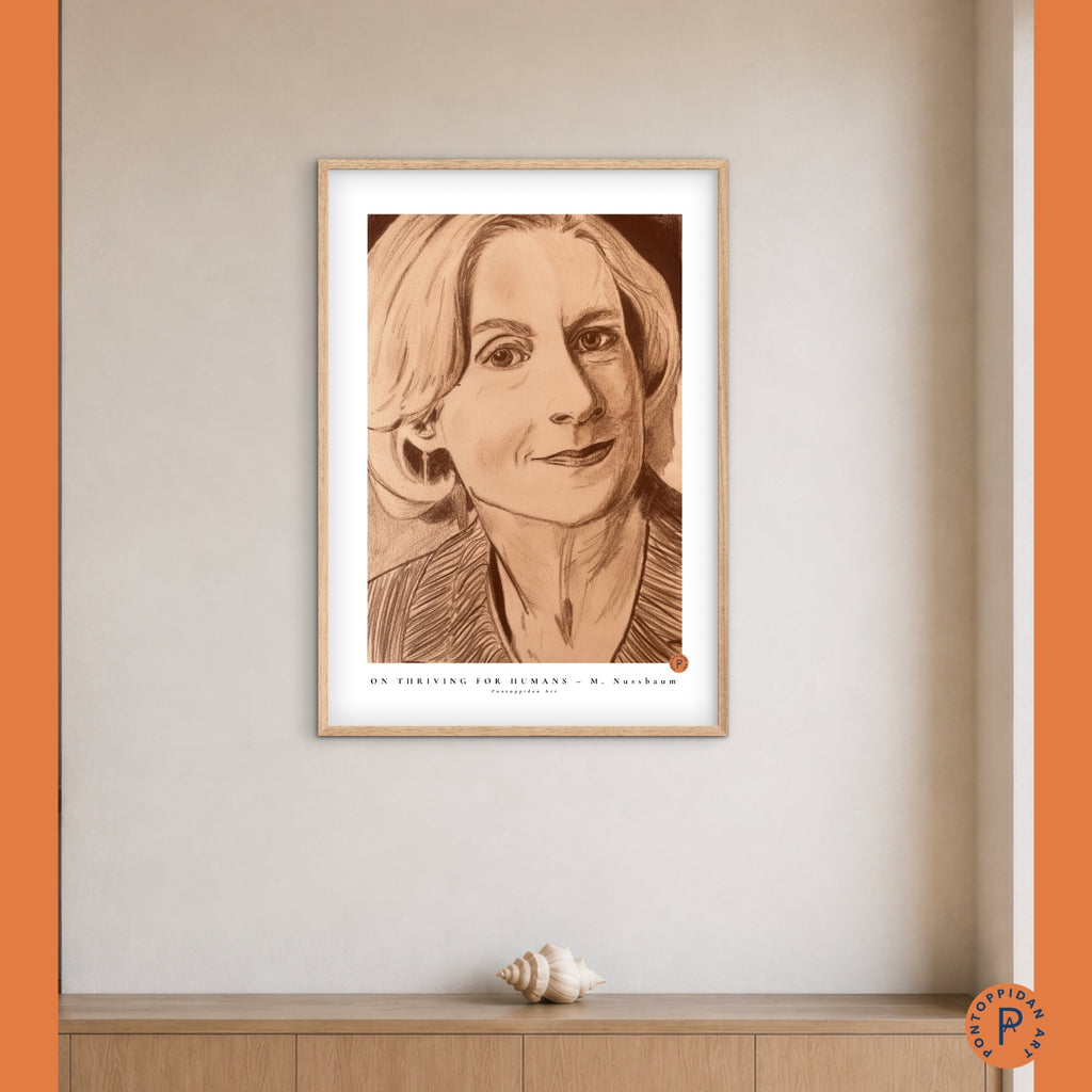On Thriving for Humans – Kunstplakat