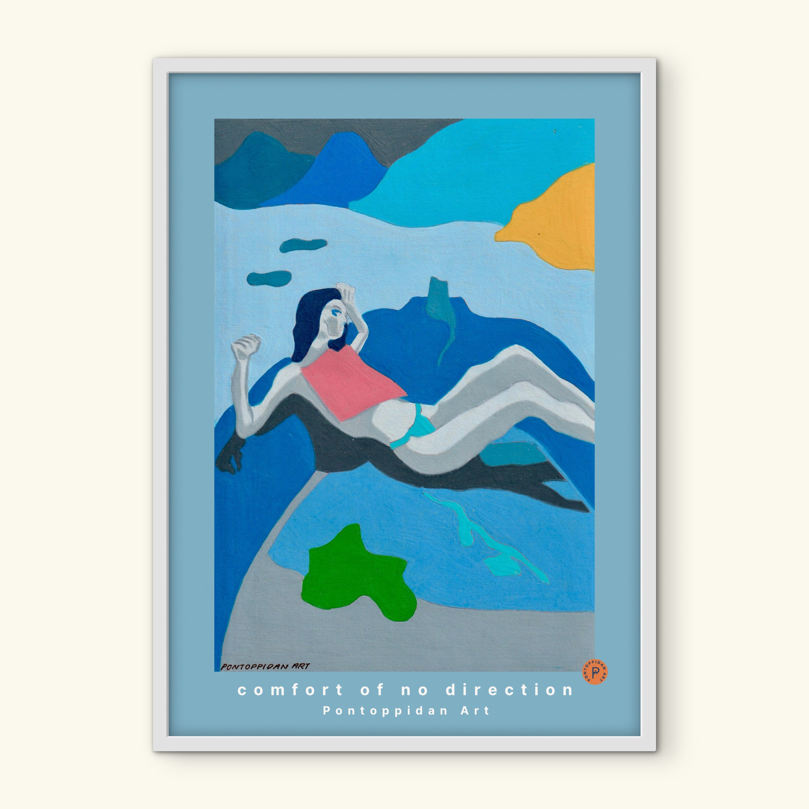 Comfort of no direction - Plakat