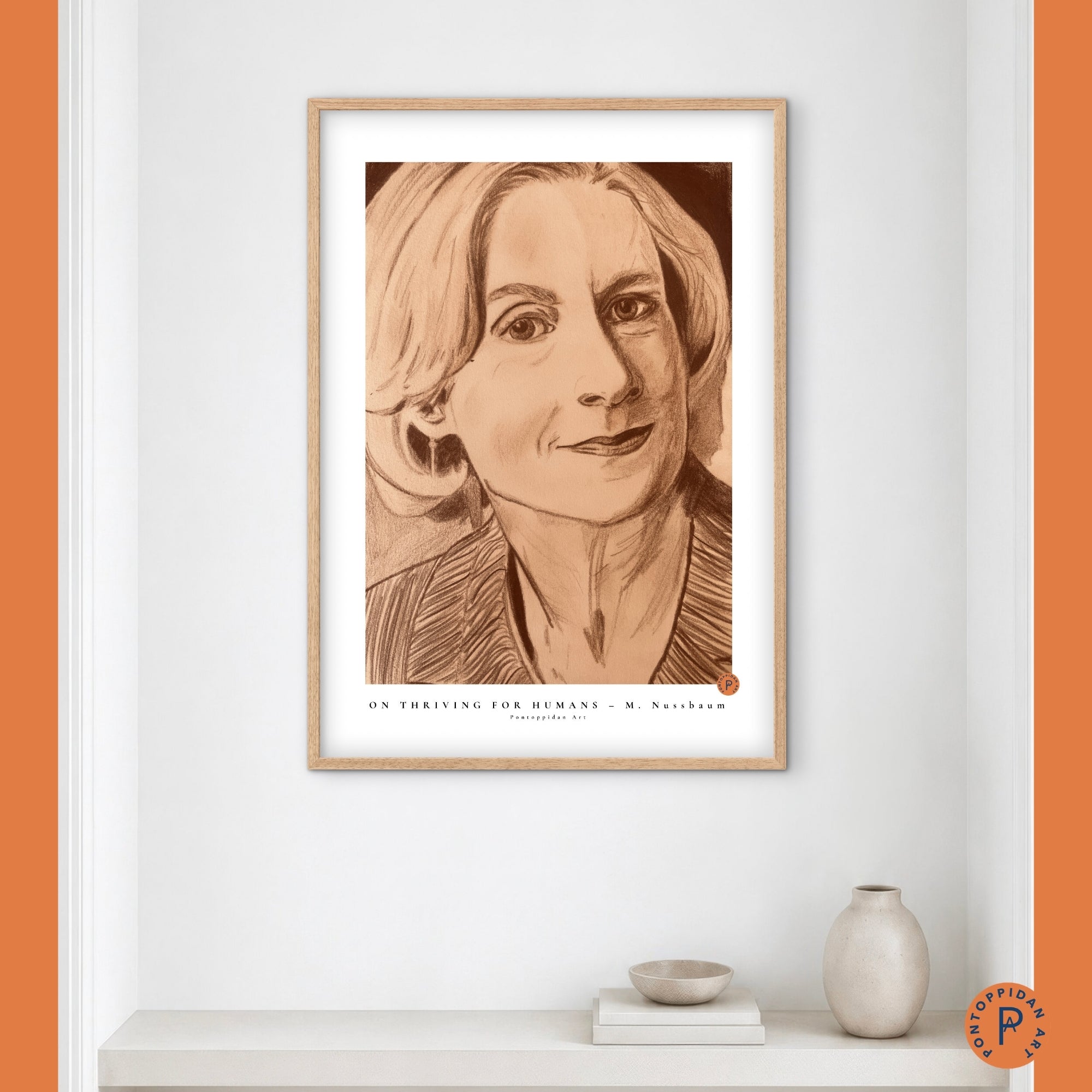 On Thriving for Humans – Kunstplakat