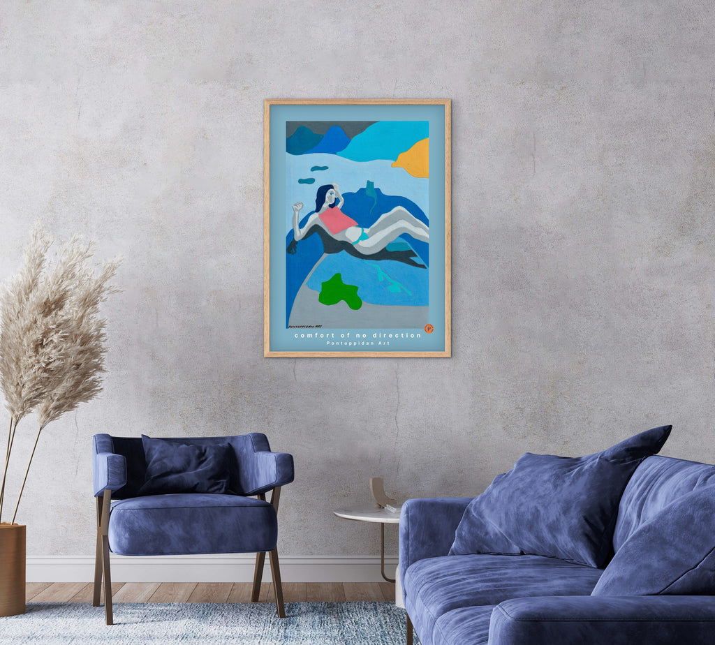 Comfort of no direction - Plakat