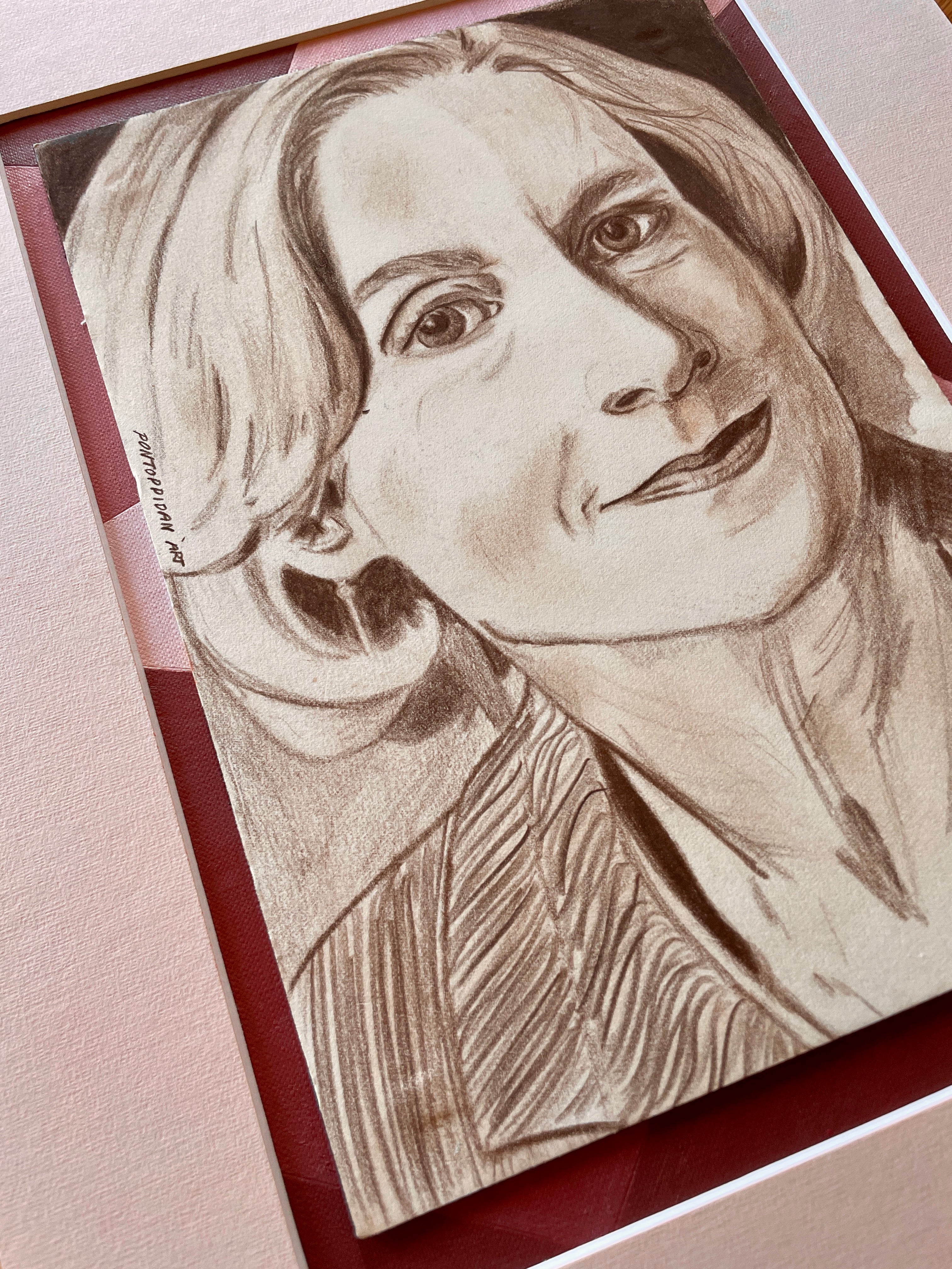 On Thriving for Humans - Unikt værk 30x40 cm