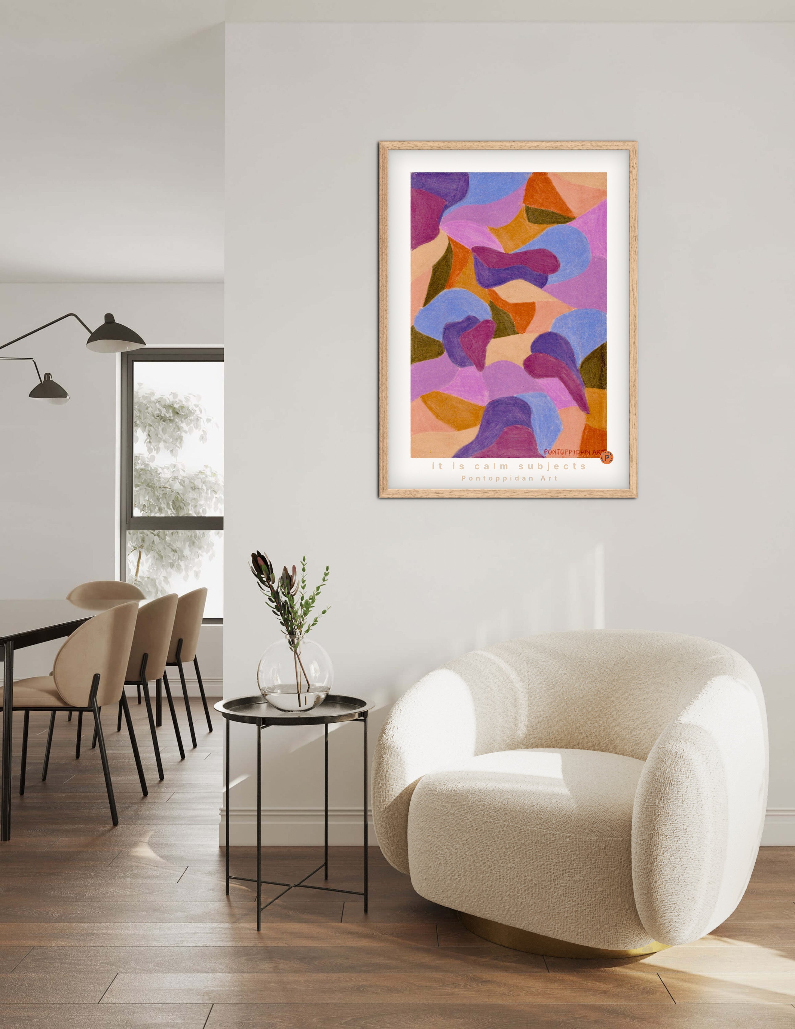 It is calm subjects - Plakat