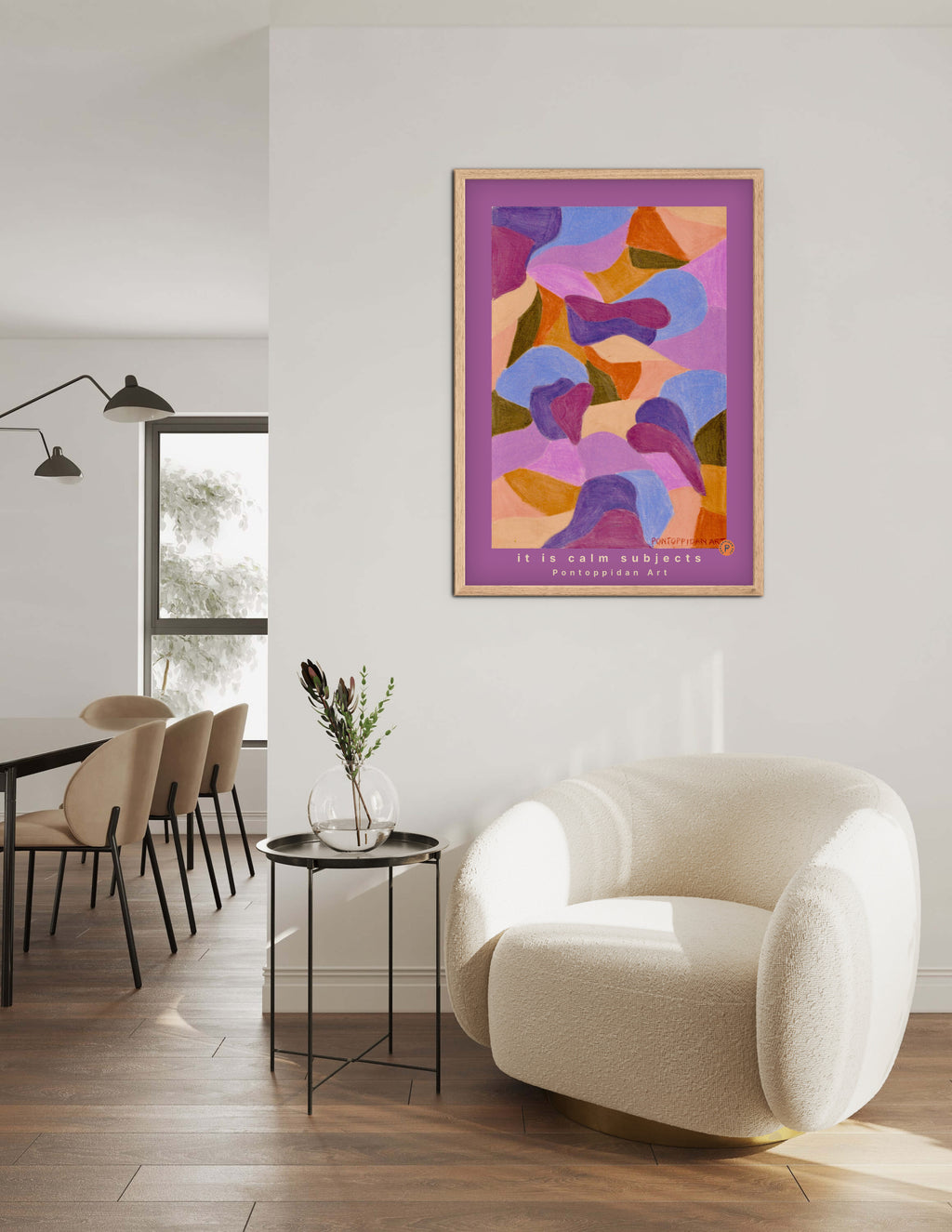 It is calm subjects - Plakat