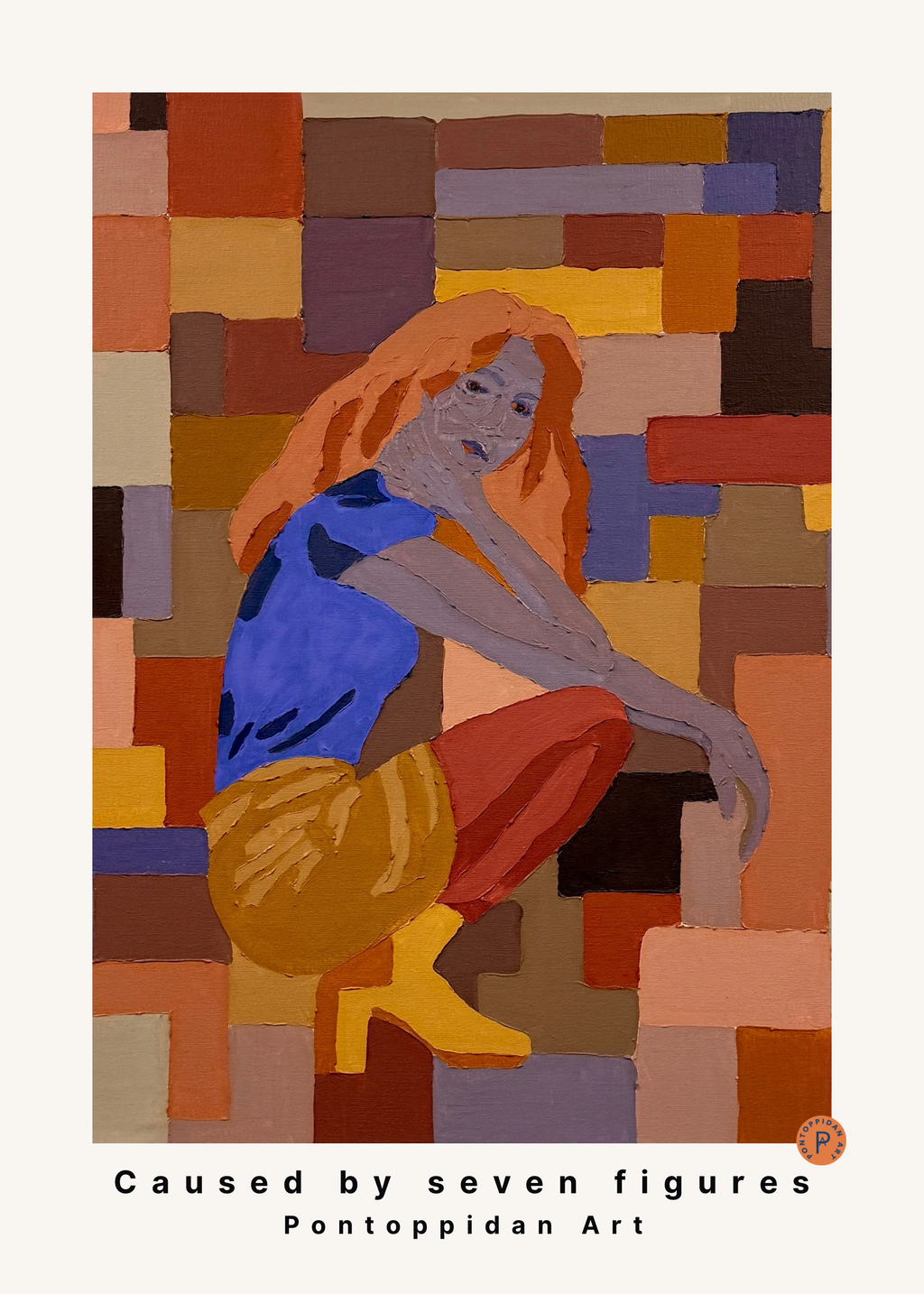 Caused by seven figures - Plakat