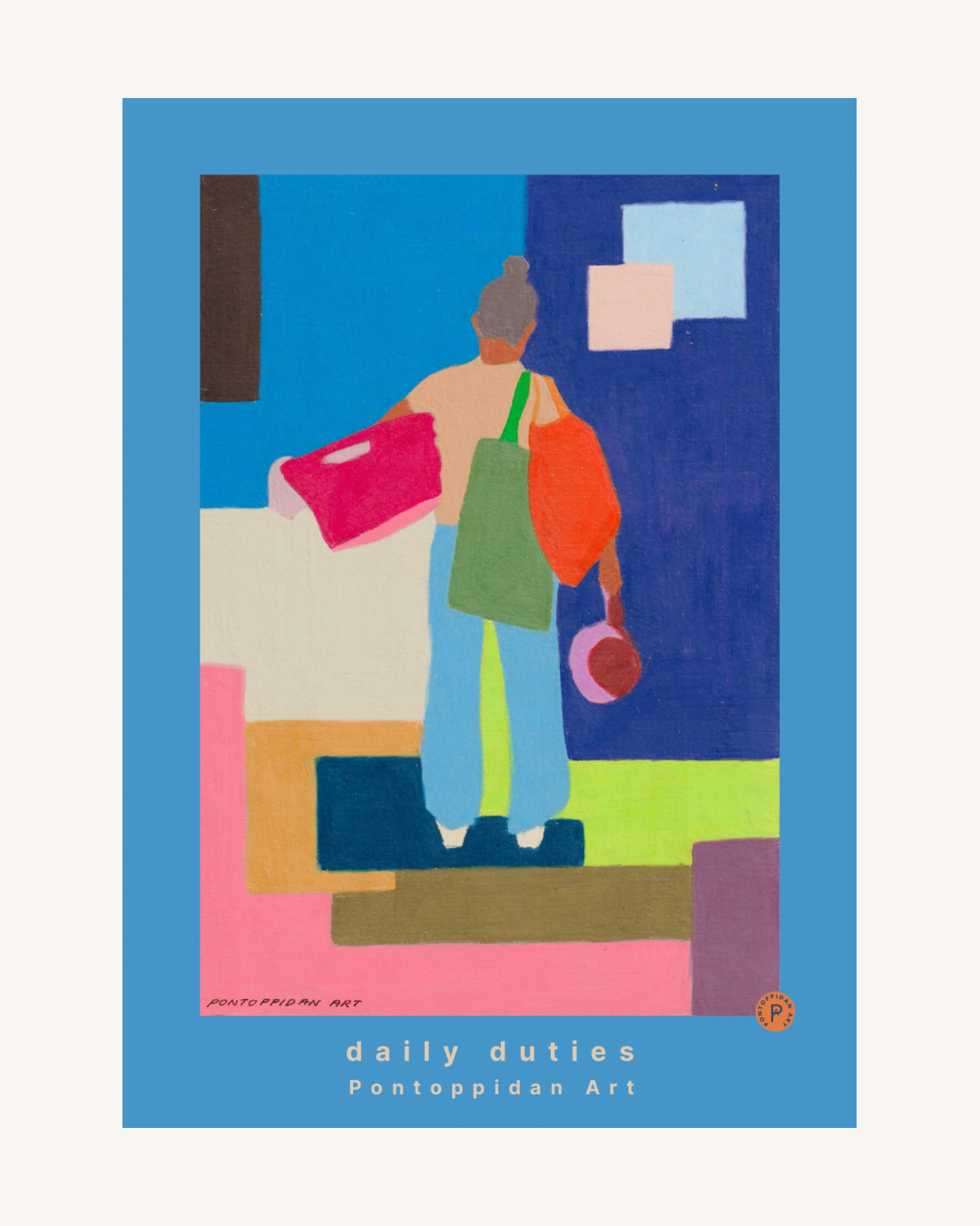 Daily duties - Plakat