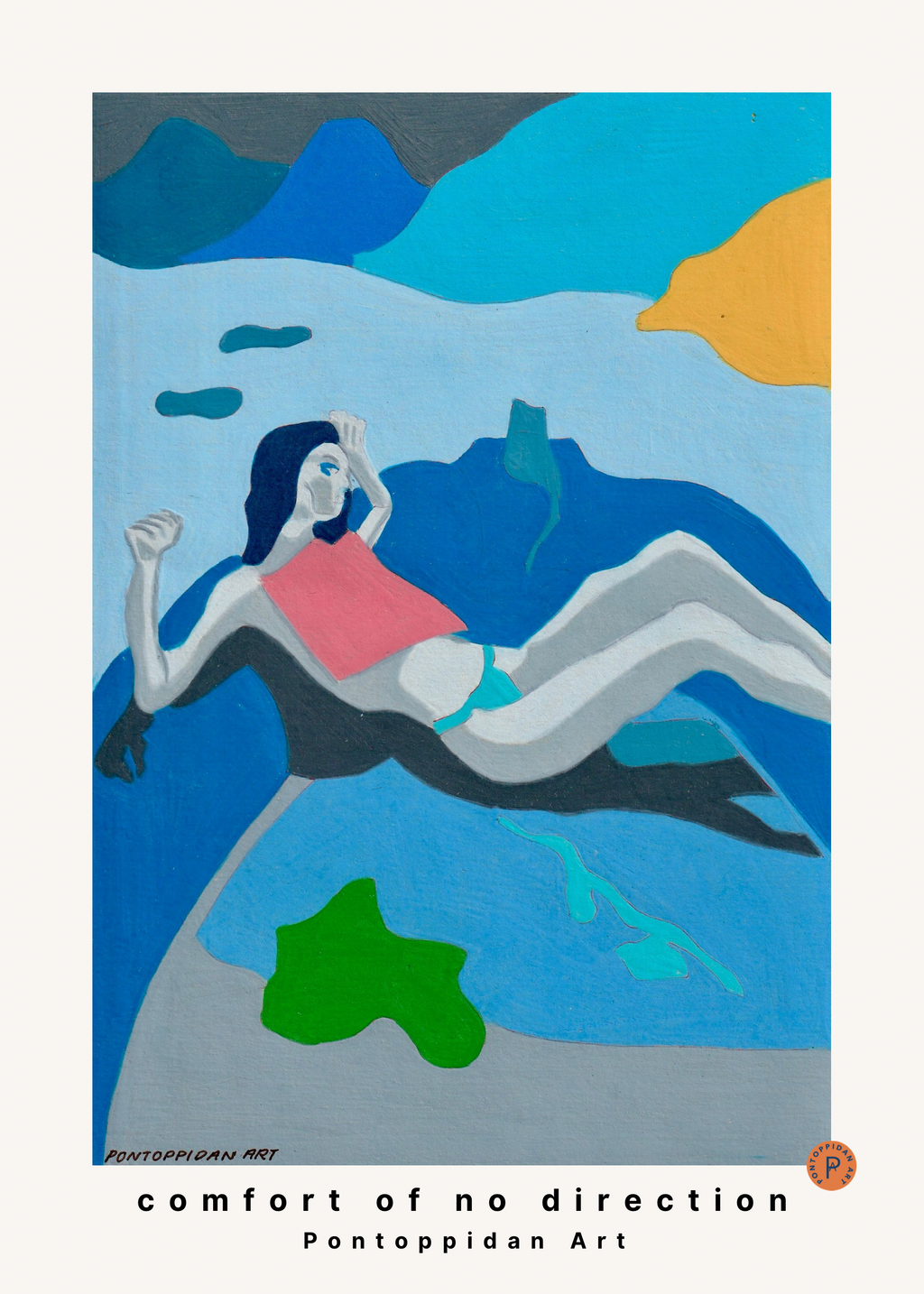 Comfort of no direction - Plakat