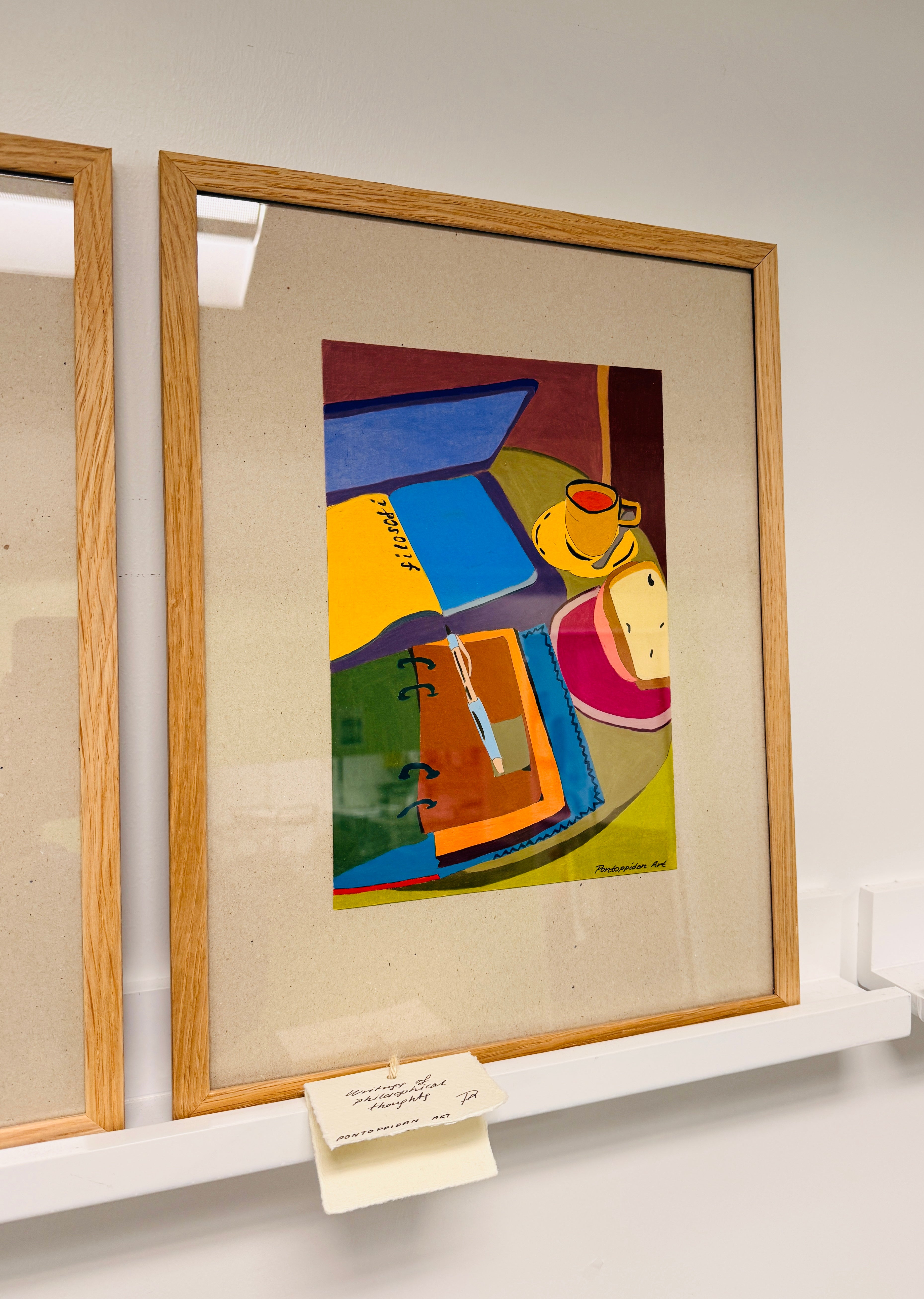 Writings of philosophical thoughts — Tegning