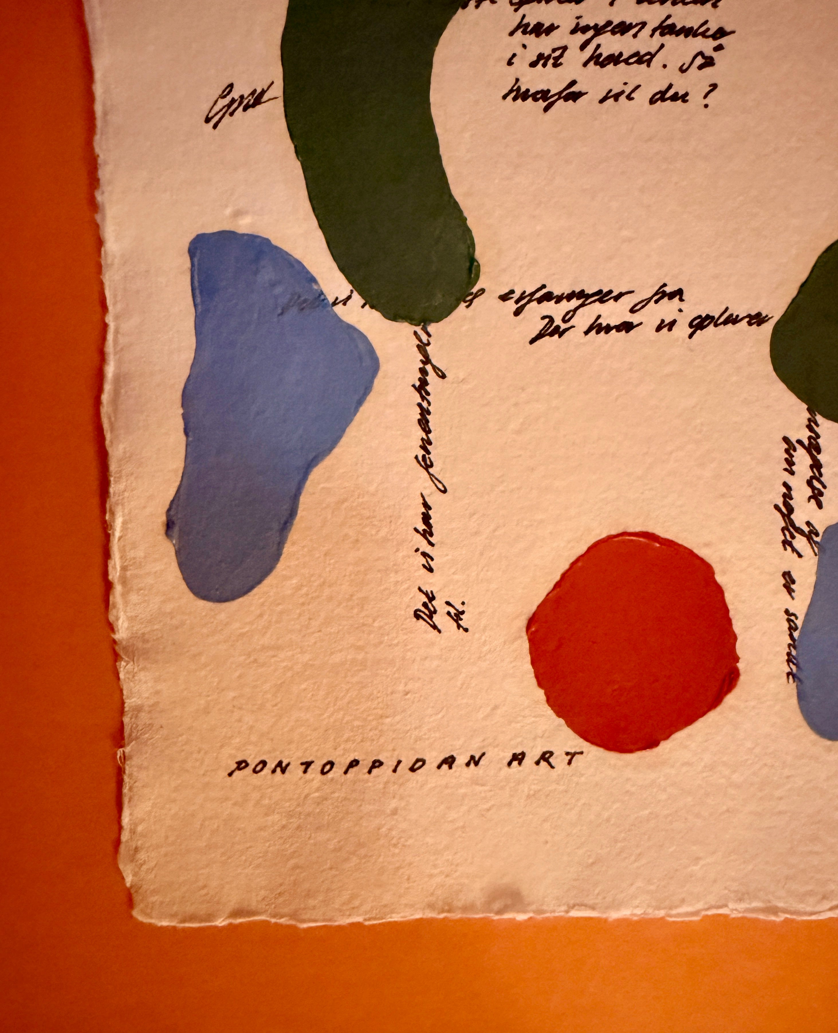 Ret til frit at forske - Unikt værk 30x40 cm