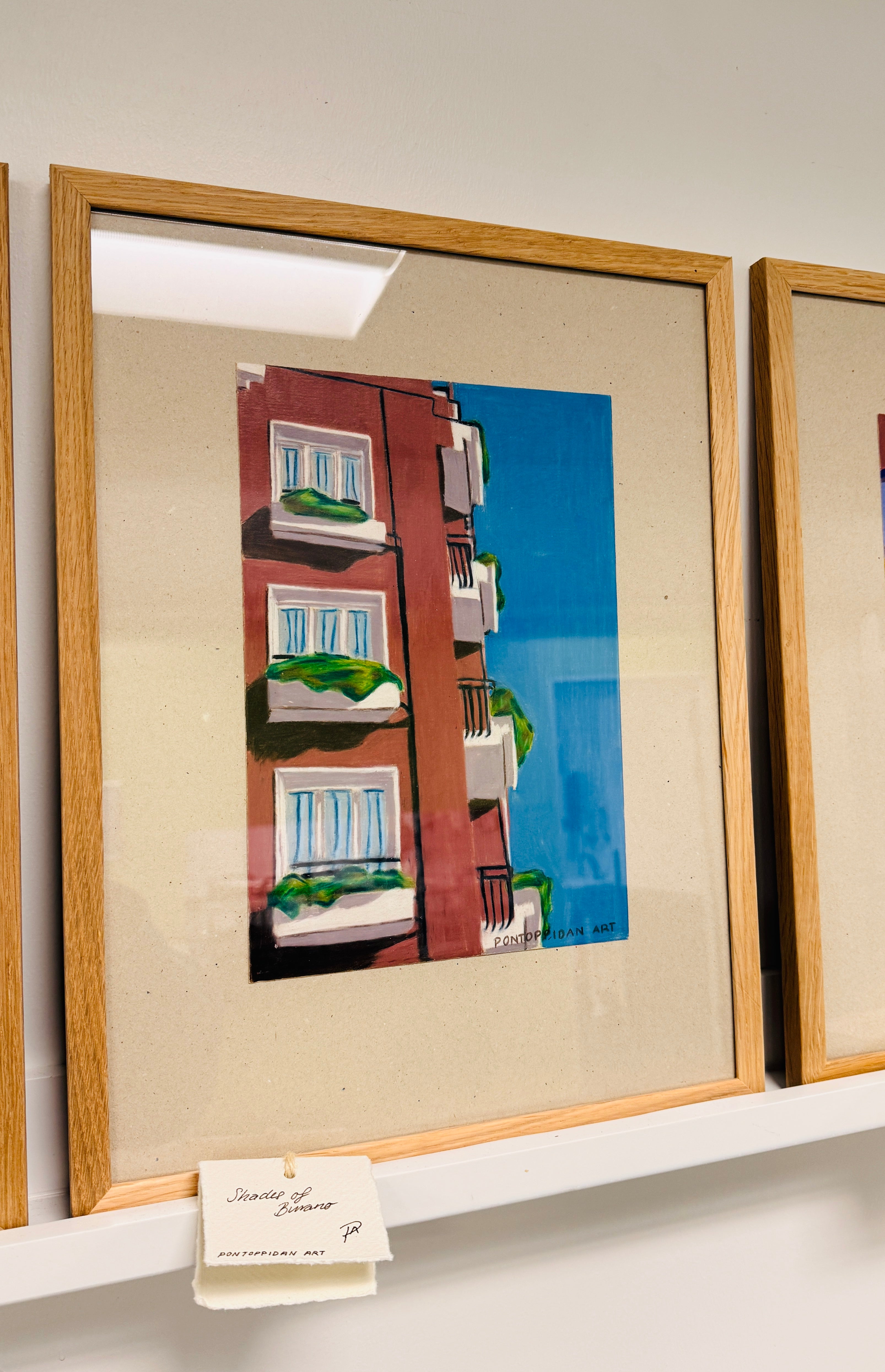 Shades of Burano — Tegning