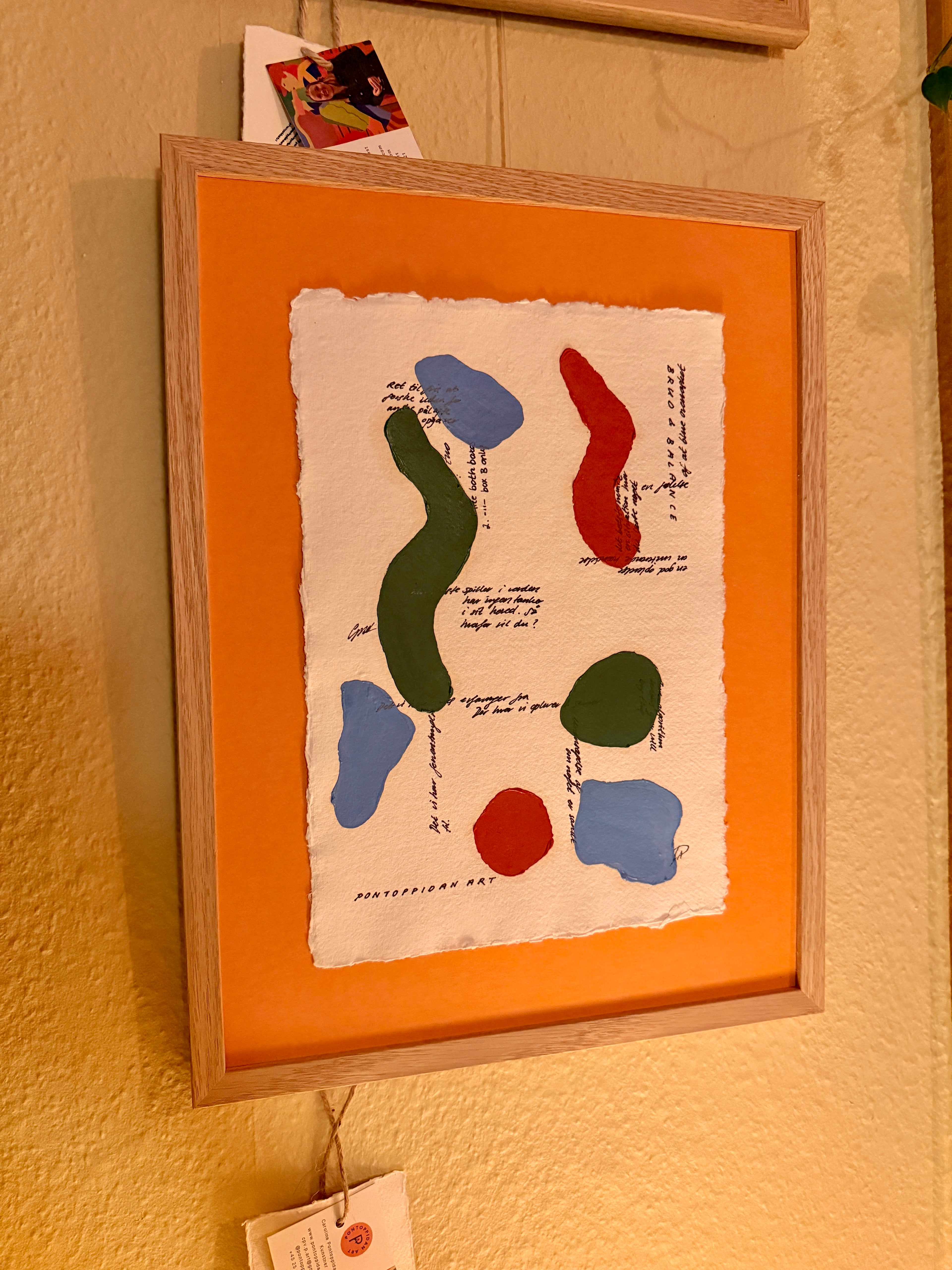 Ret til frit at forske - Unikt værk 30x40 cm