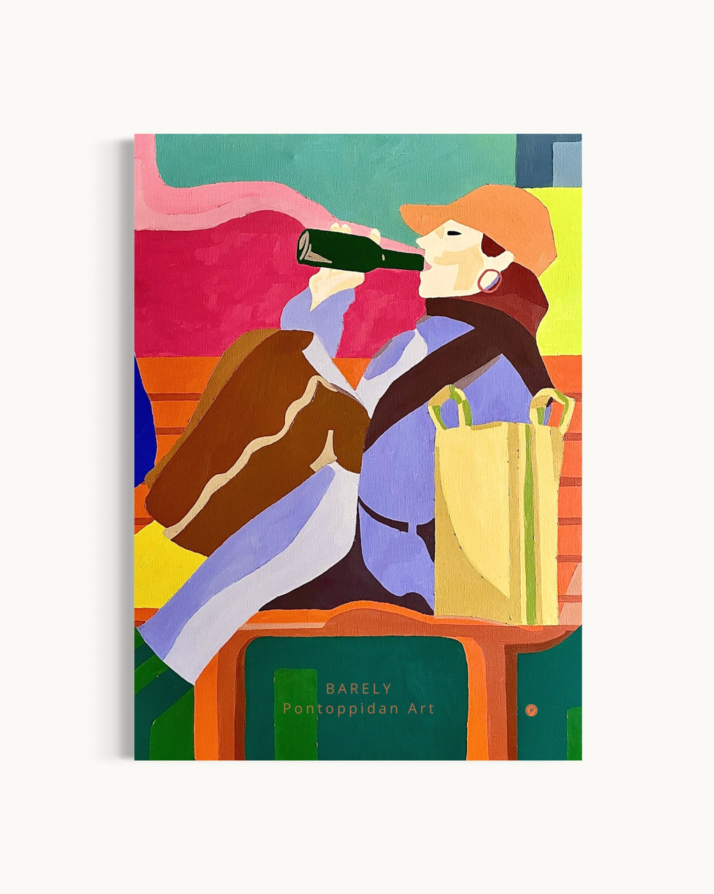 Barely — Limited edition kunsttryk