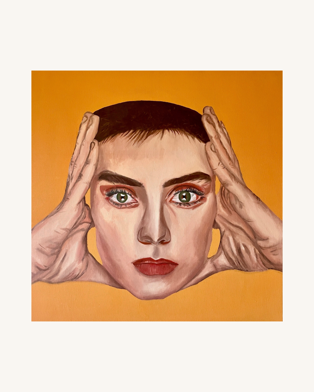 Future Horizon - Unikt værk 60x60 cm
