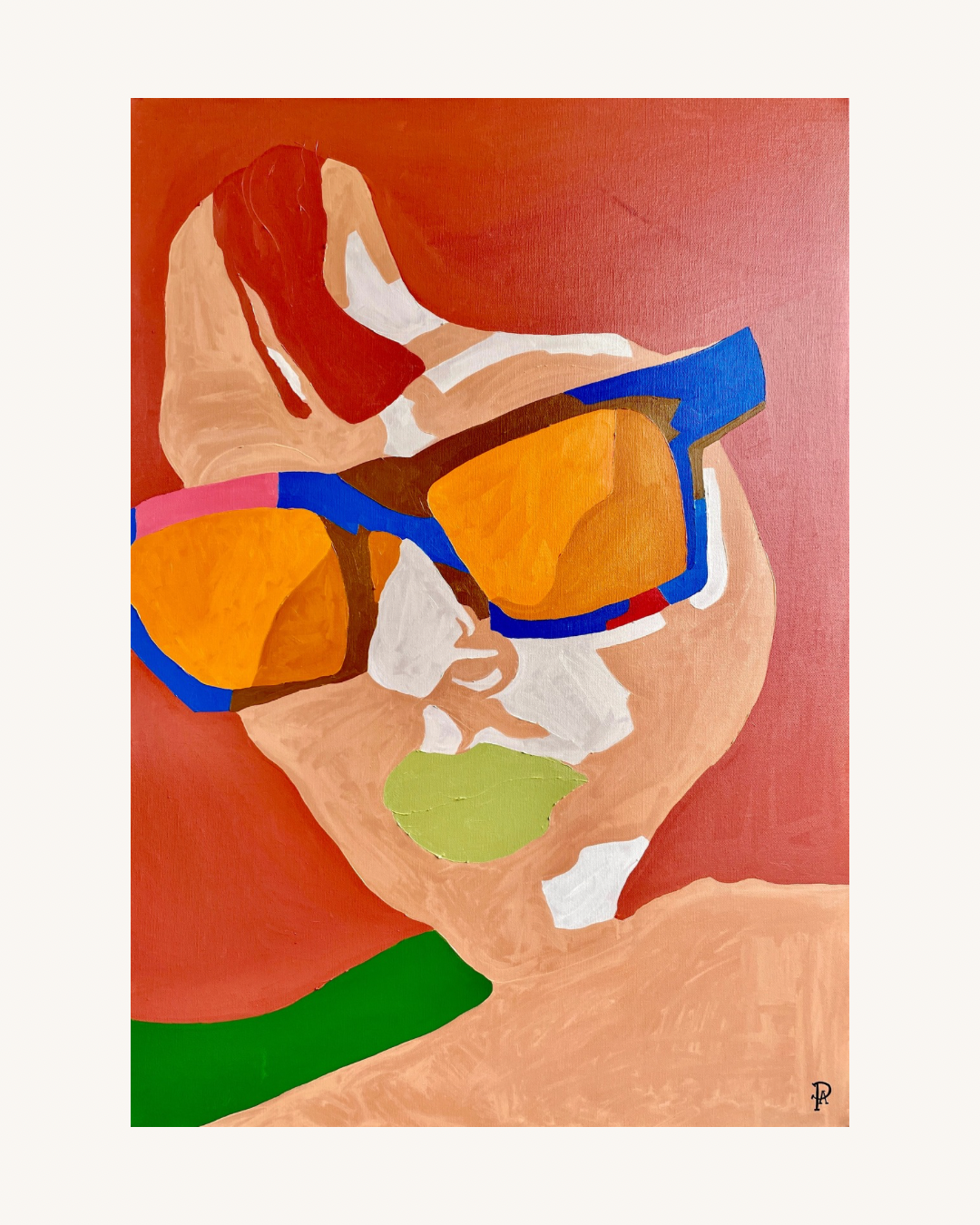 Departure - Unikt værk 70x100 cm