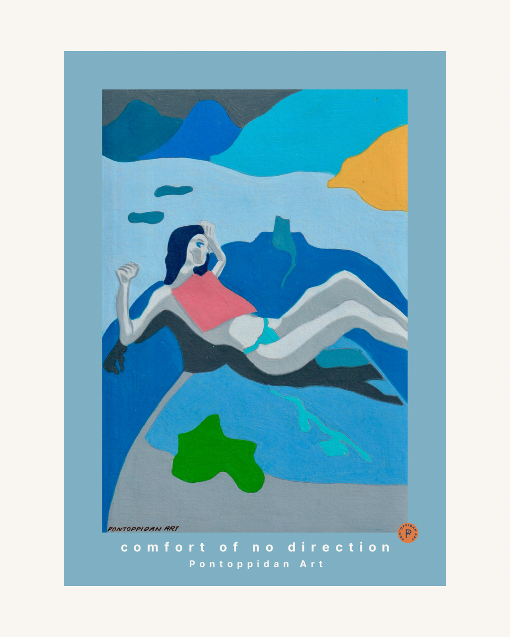 Comfort of no direction - Plakat