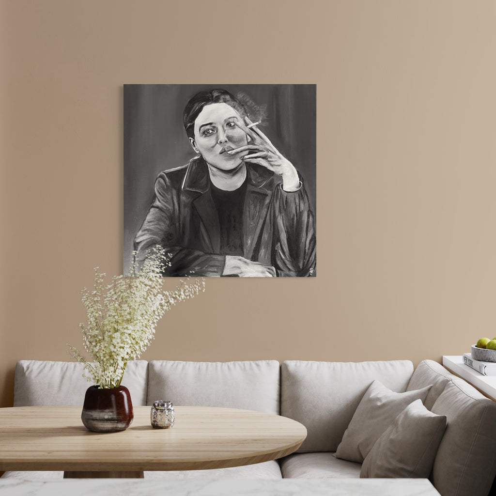 Overlooking Eternity - Painting 80x80 cm - ASK FOR PRICE