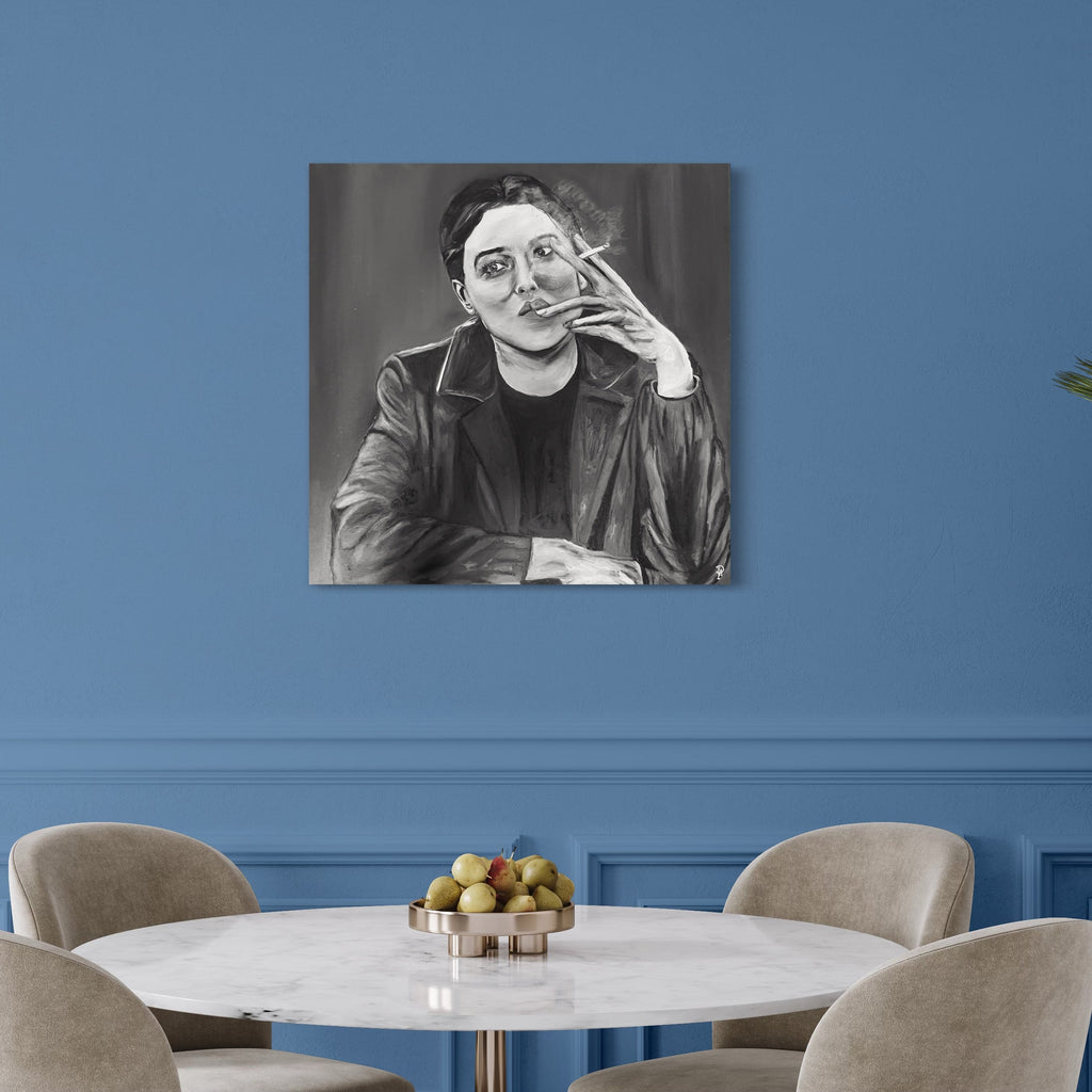 Overlooking Eternity - Painting 80x80 cm - ASK FOR PRICE