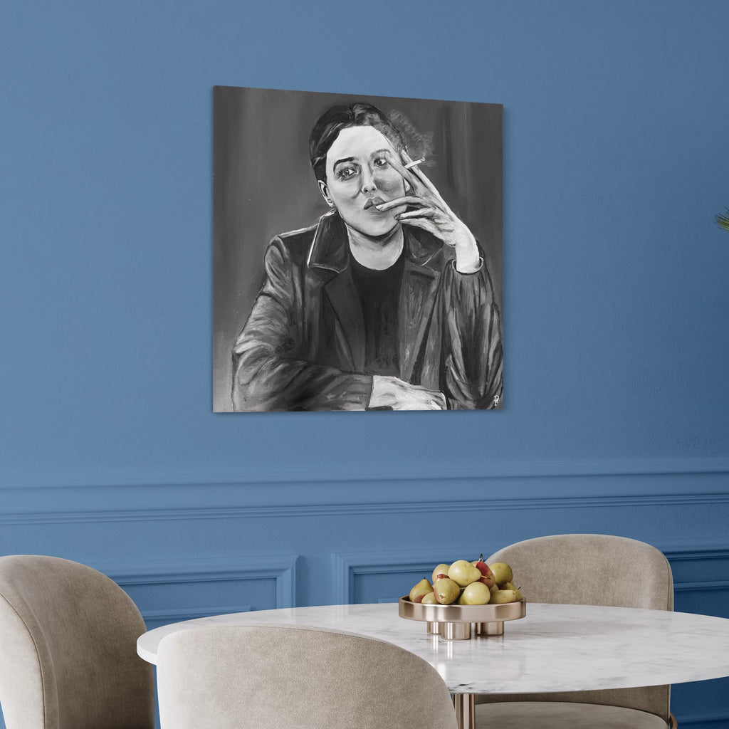 Overlooking Eternity - Painting 80x80 cm - ASK FOR PRICE