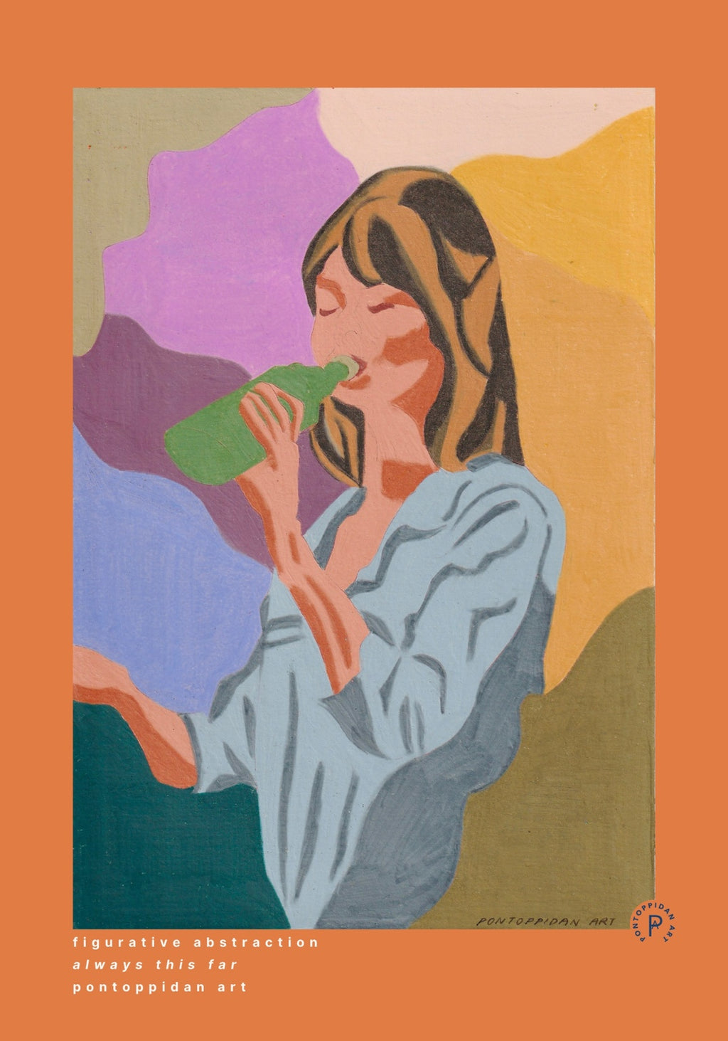 Always this far — Signatur — Pontoppidan Art