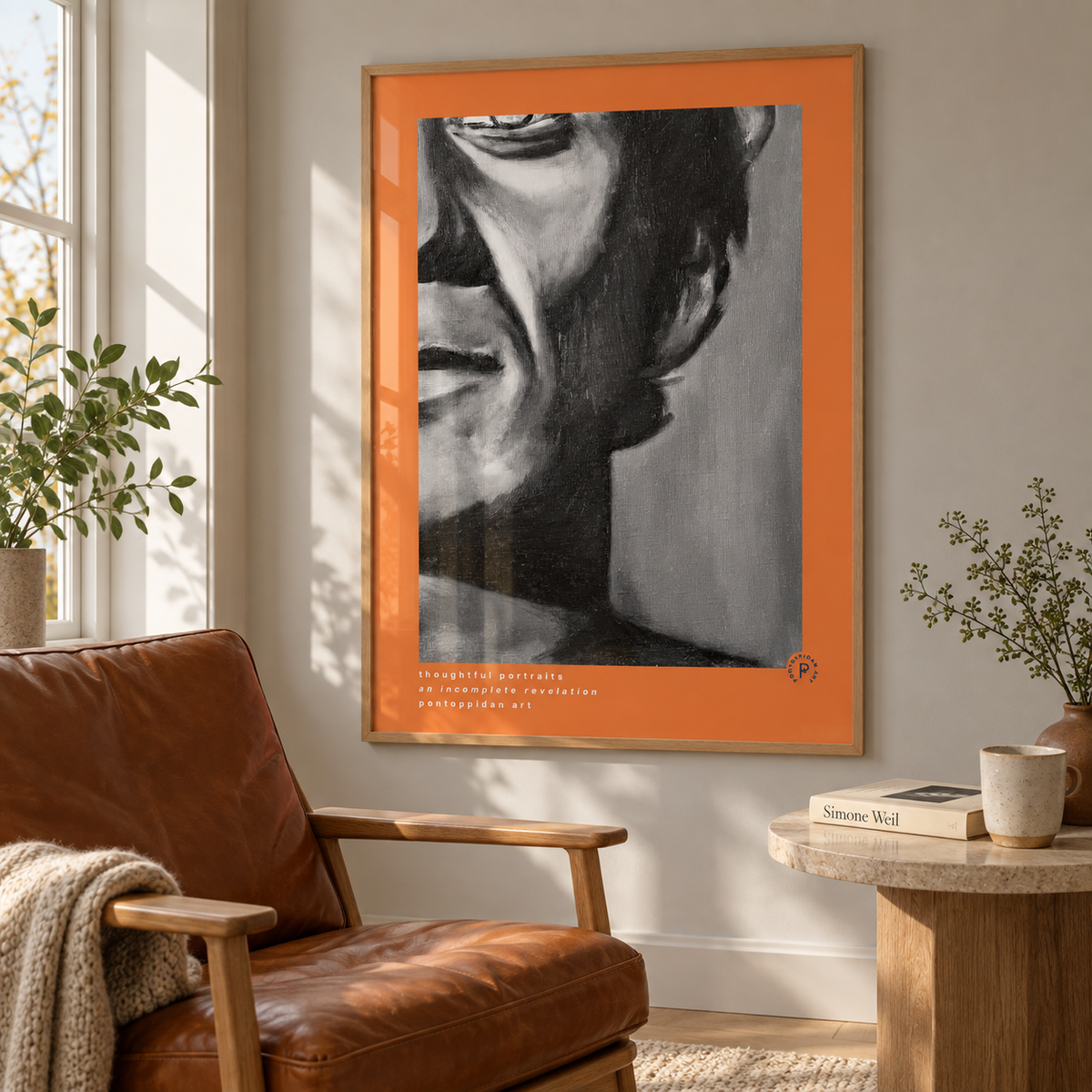 An Incomplete Revelation — Signatur i interiør — Pontoppidan Art