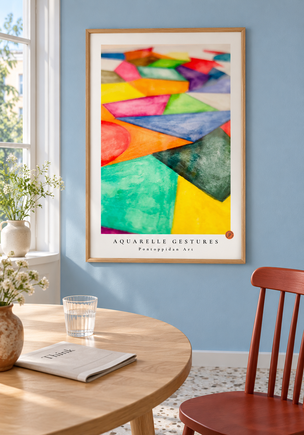 Aquarelle Gestures — Klassisk i interiør — Pontoppidan Art