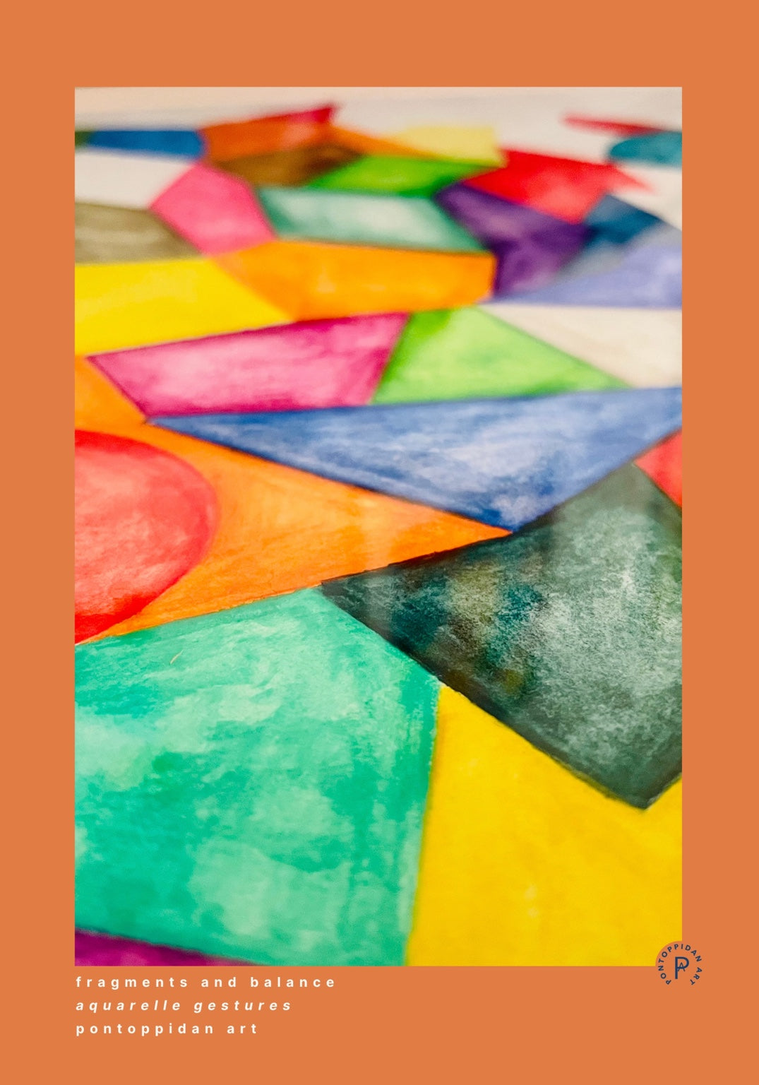 Aquarelle Gestures — Signatur — Pontoppidan Art