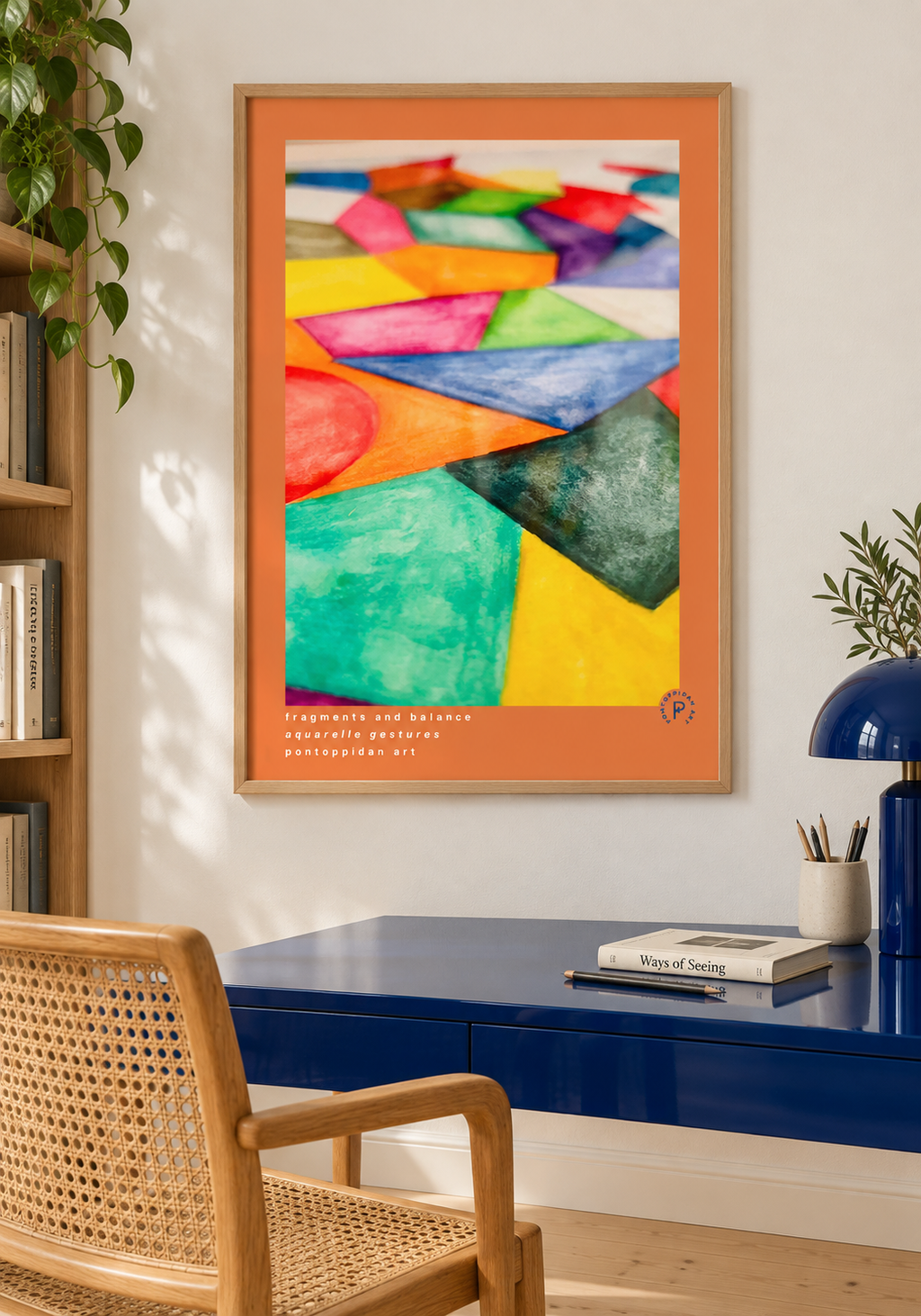 Aquarelle Gestures — Signatur i interiør — Pontoppidan Art