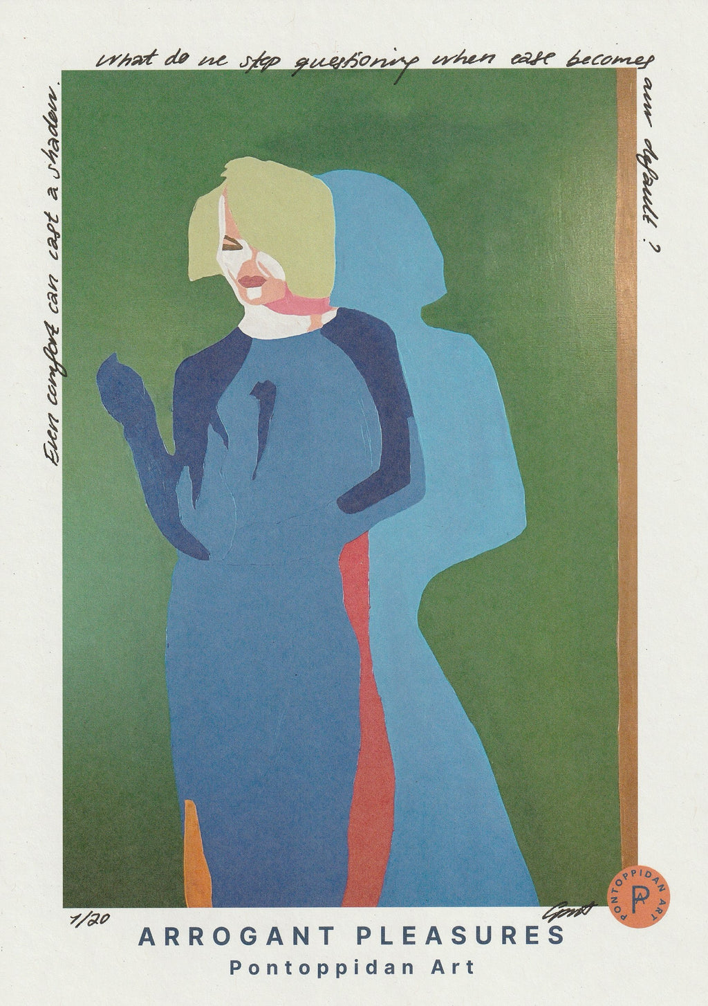 Arrogant Pleasures - Filosofisk Limited Edition Kunstkort A5