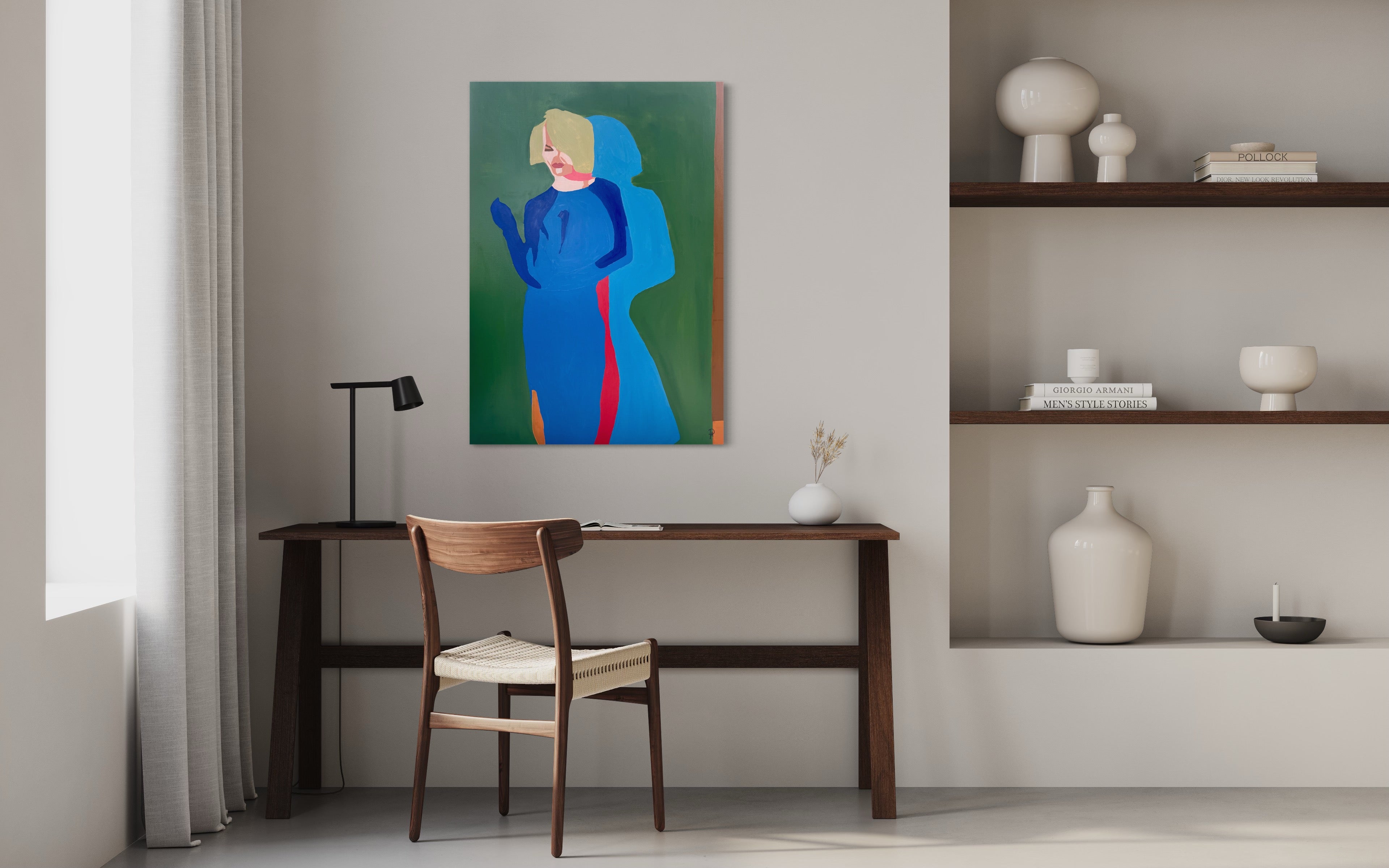 Arrogant Pleasures - Unikt værk 70x100 cm