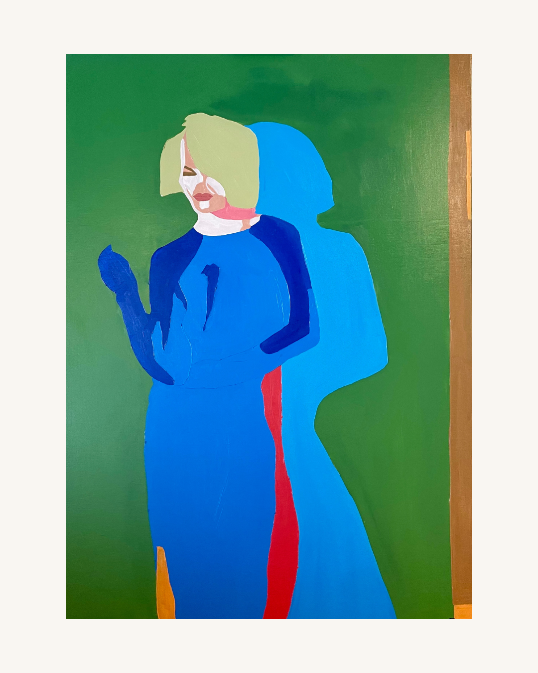 Arrogant Pleasures - Unikt værk 70x100 cm
