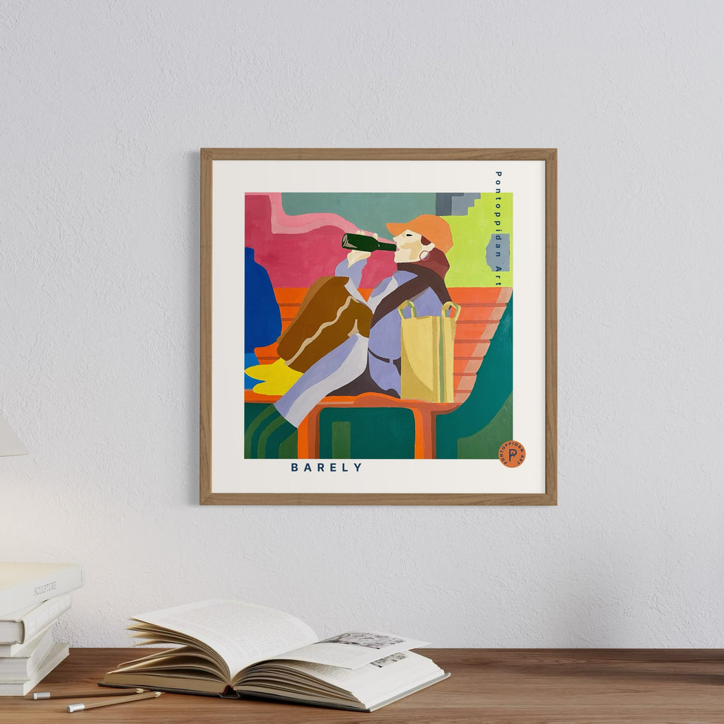 Barely - Art print