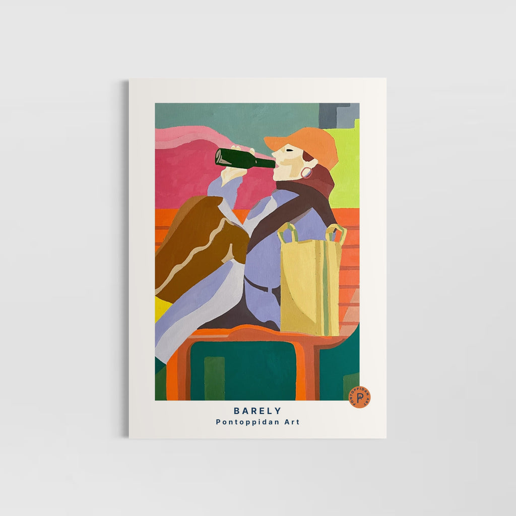 Barely - Art print