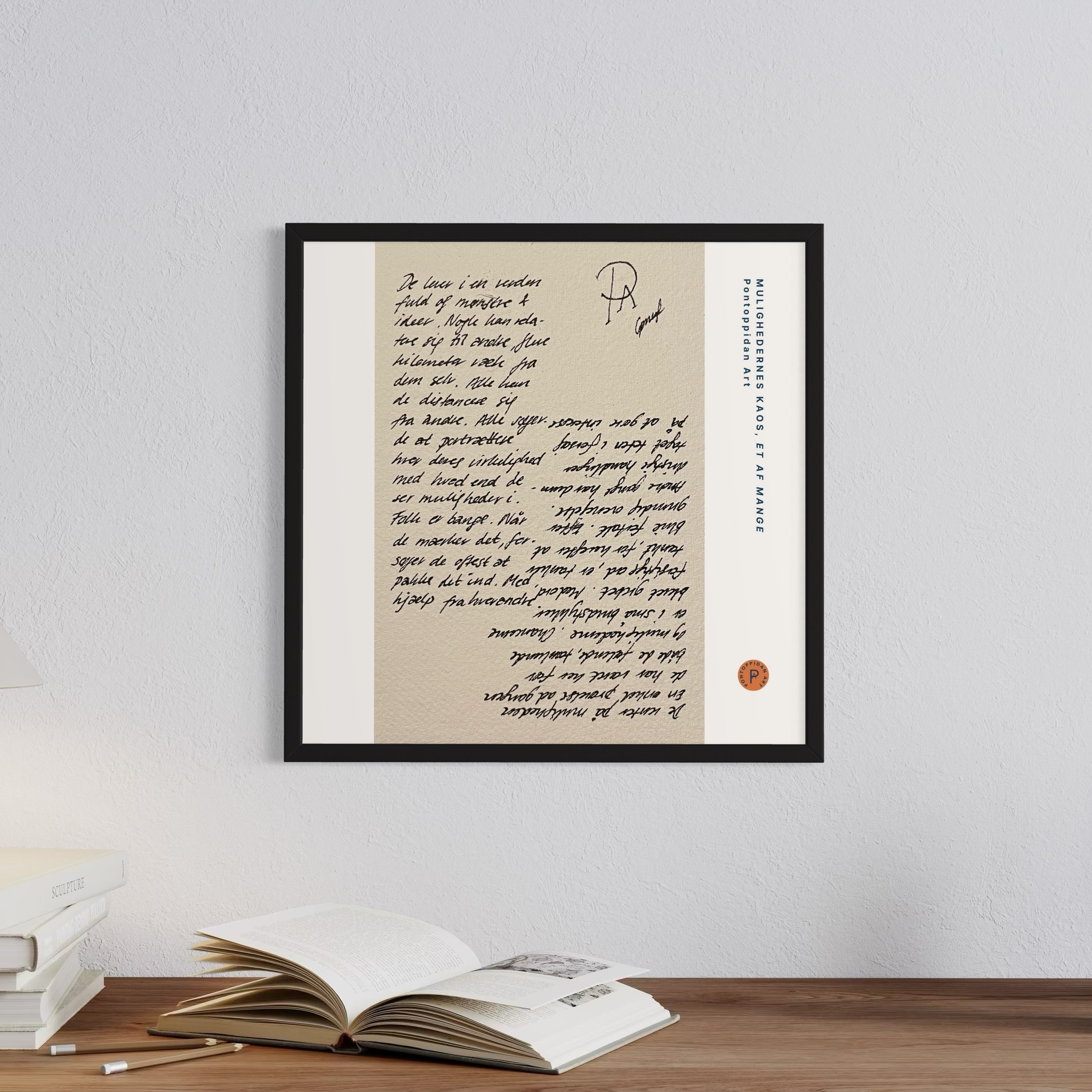 De lever i - Mulighedernes Kaos - Plakat