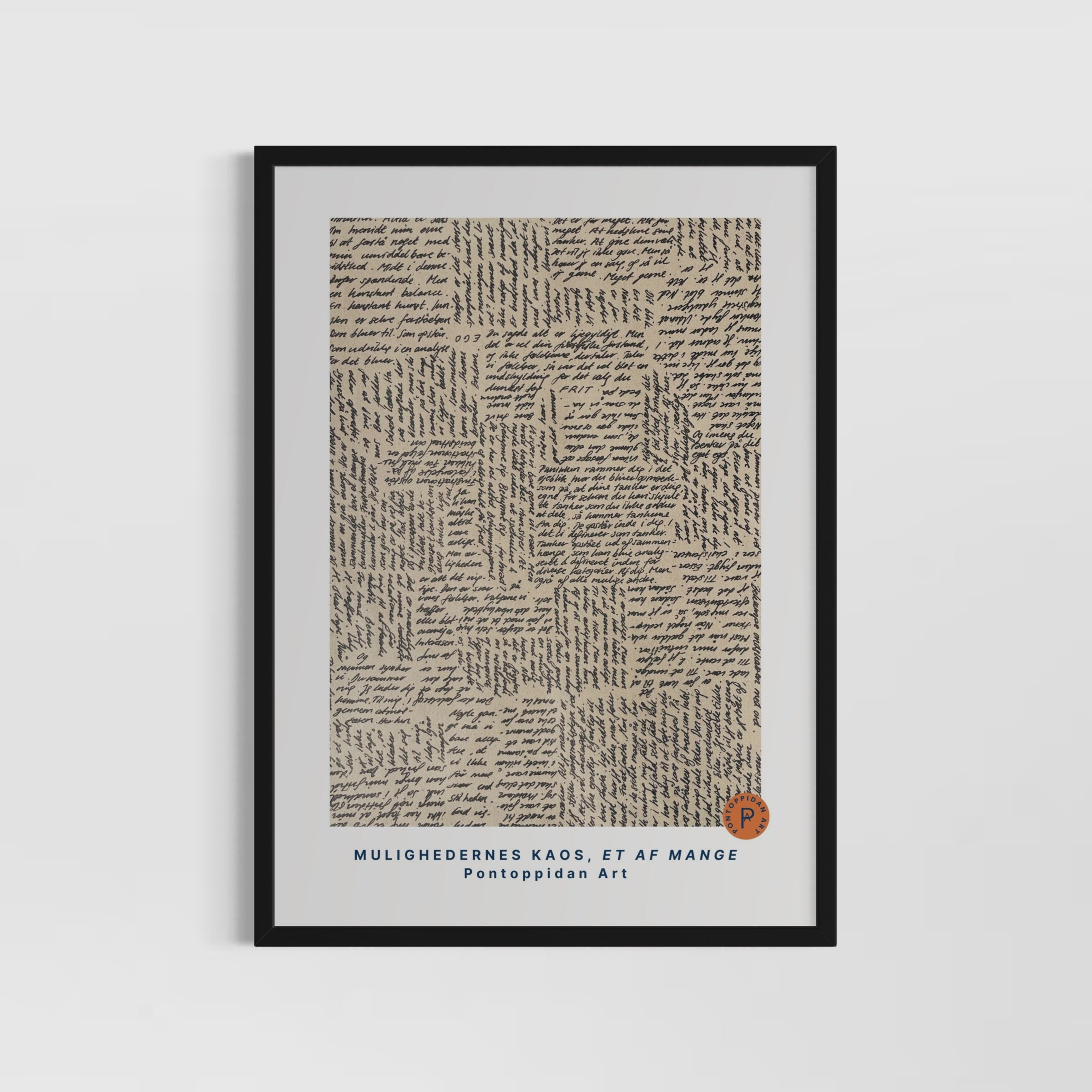 Om Hvorvidt - Mulighedernes Kaos - Plakat