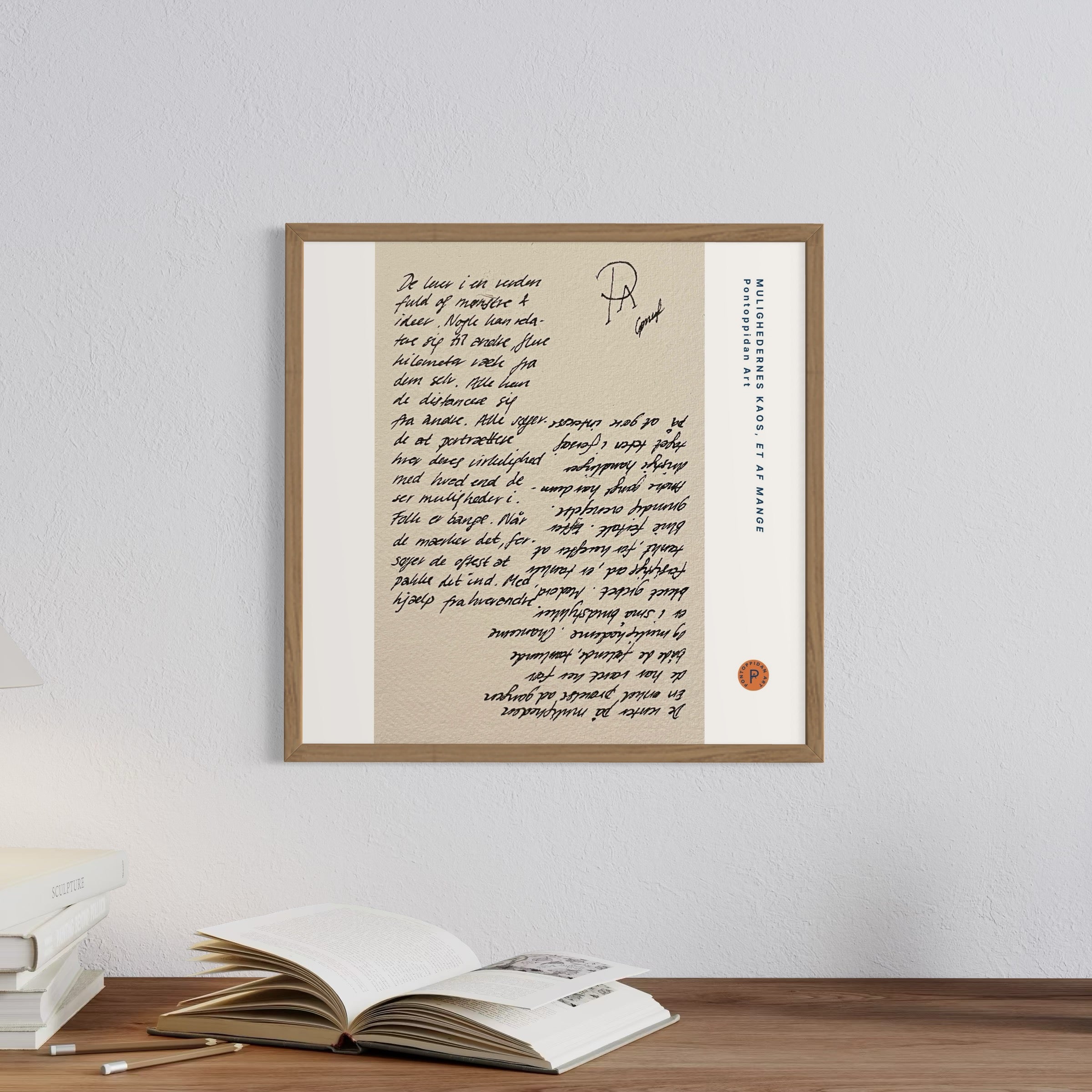 De lever i - Mulighedernes Kaos - Plakat