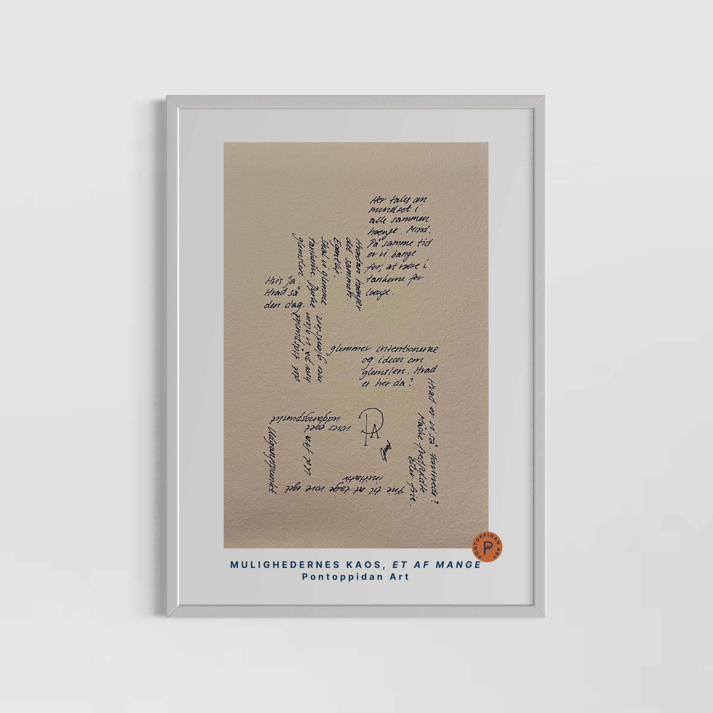 Her tales om - Mulighedernes Kaos - Plakat