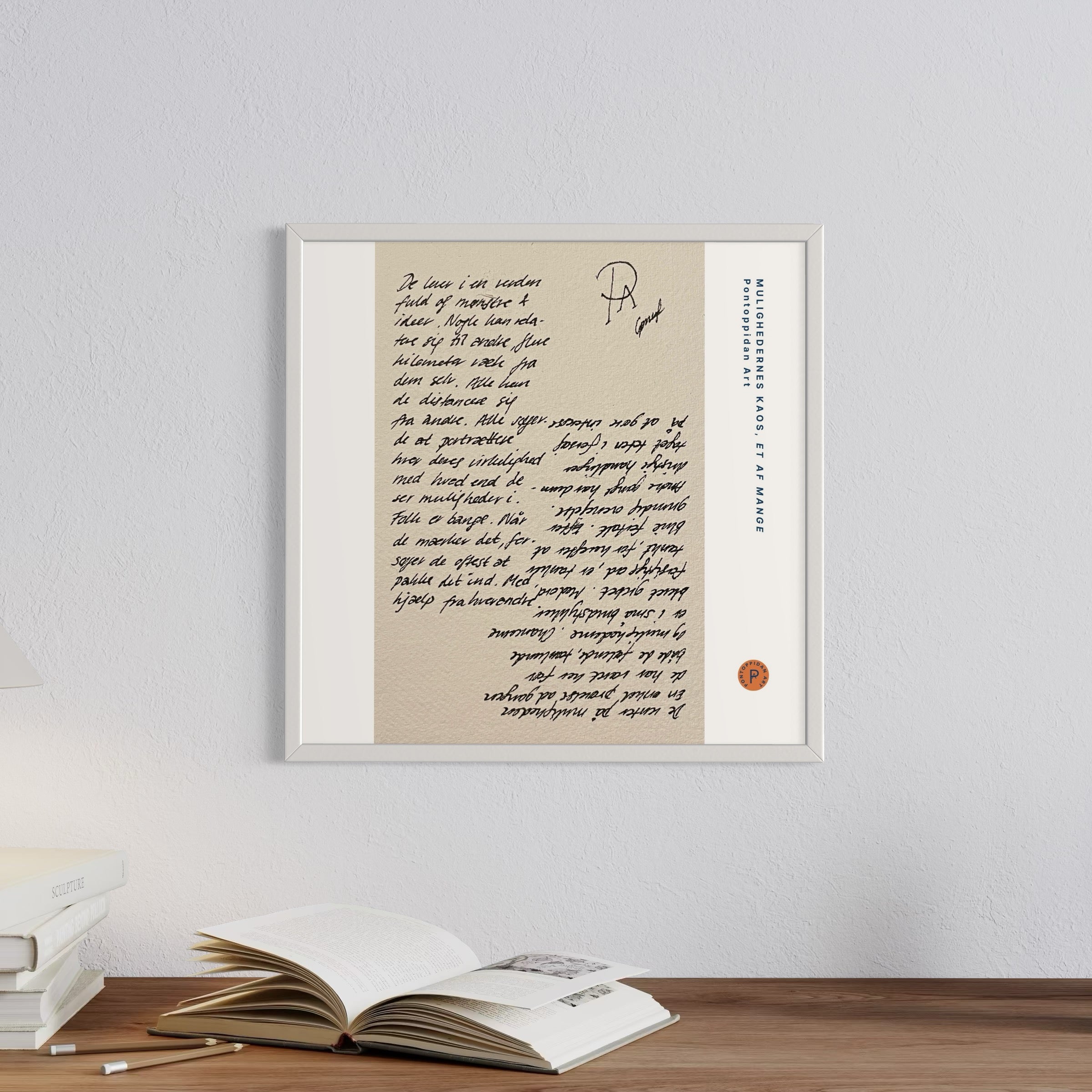 De lever i - Mulighedernes Kaos - Plakat