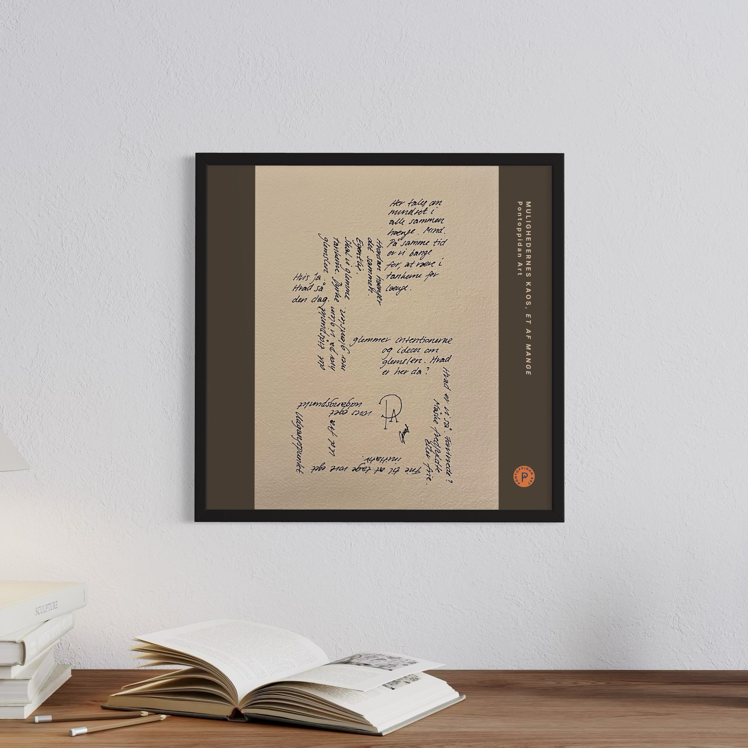 Her tales om - Mulighedernes Kaos - Plakat