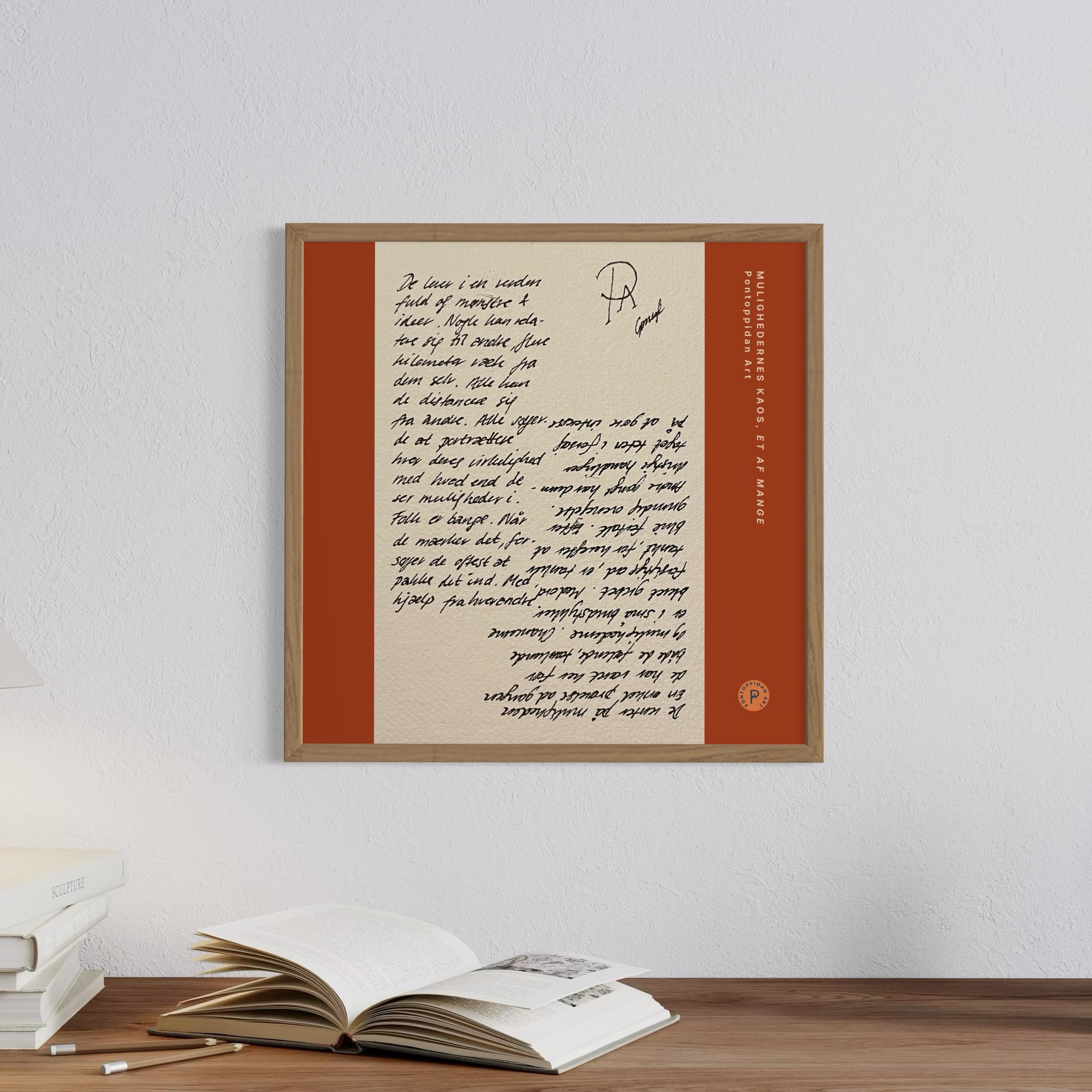 De lever i - Mulighedernes Kaos - Plakat