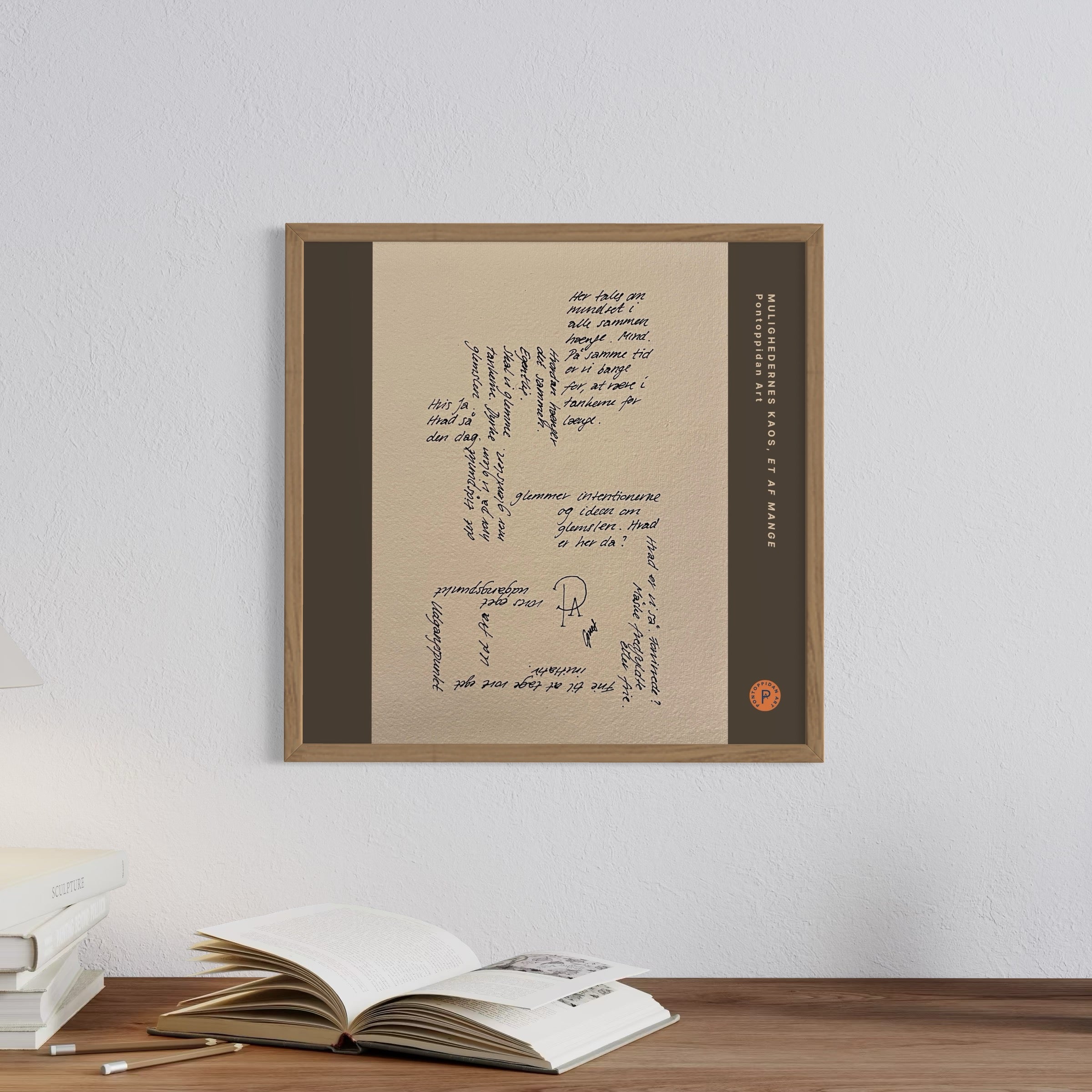 Her tales om - Mulighedernes Kaos - Plakat